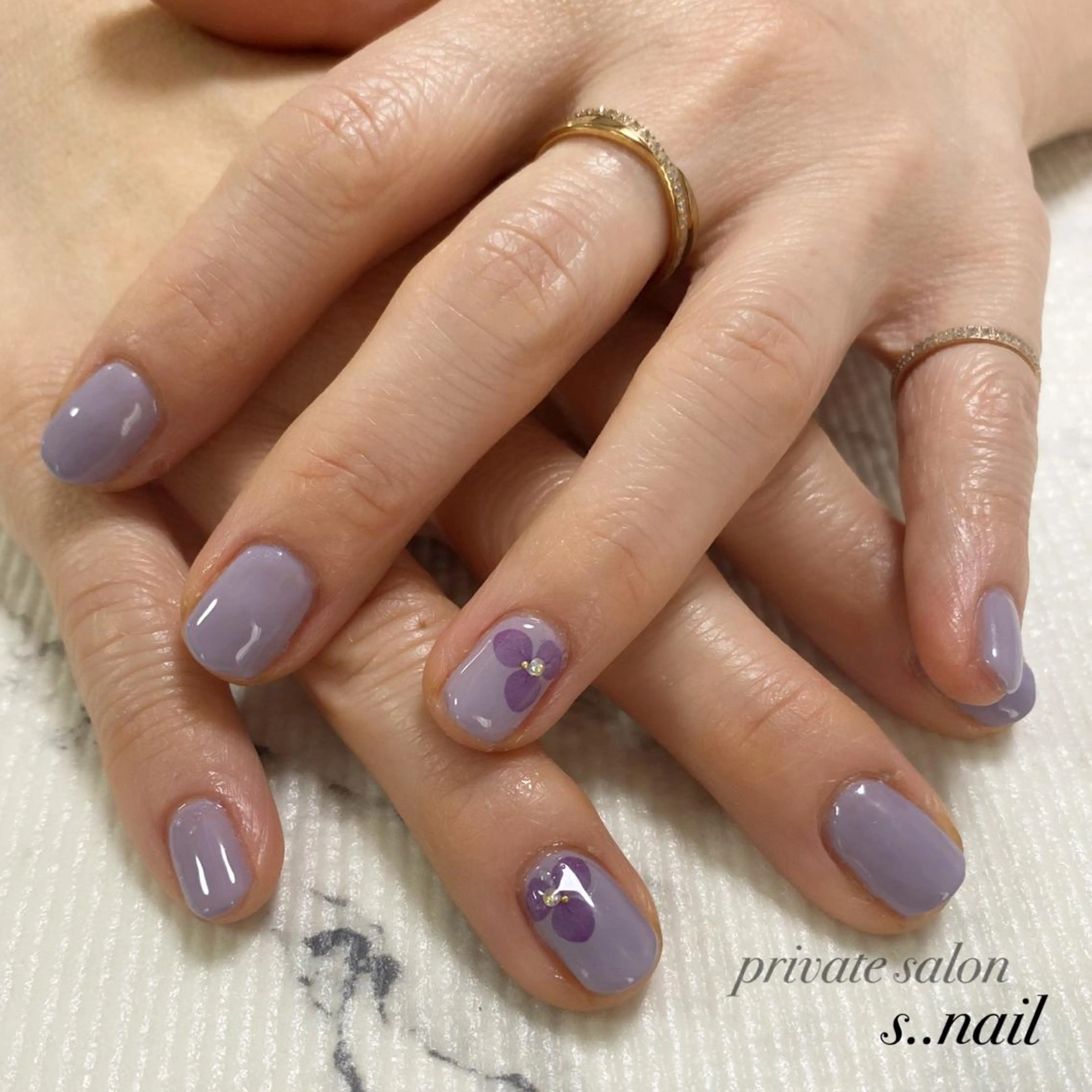 ネイル パープル s..nail / MORITAのネイルデザイン