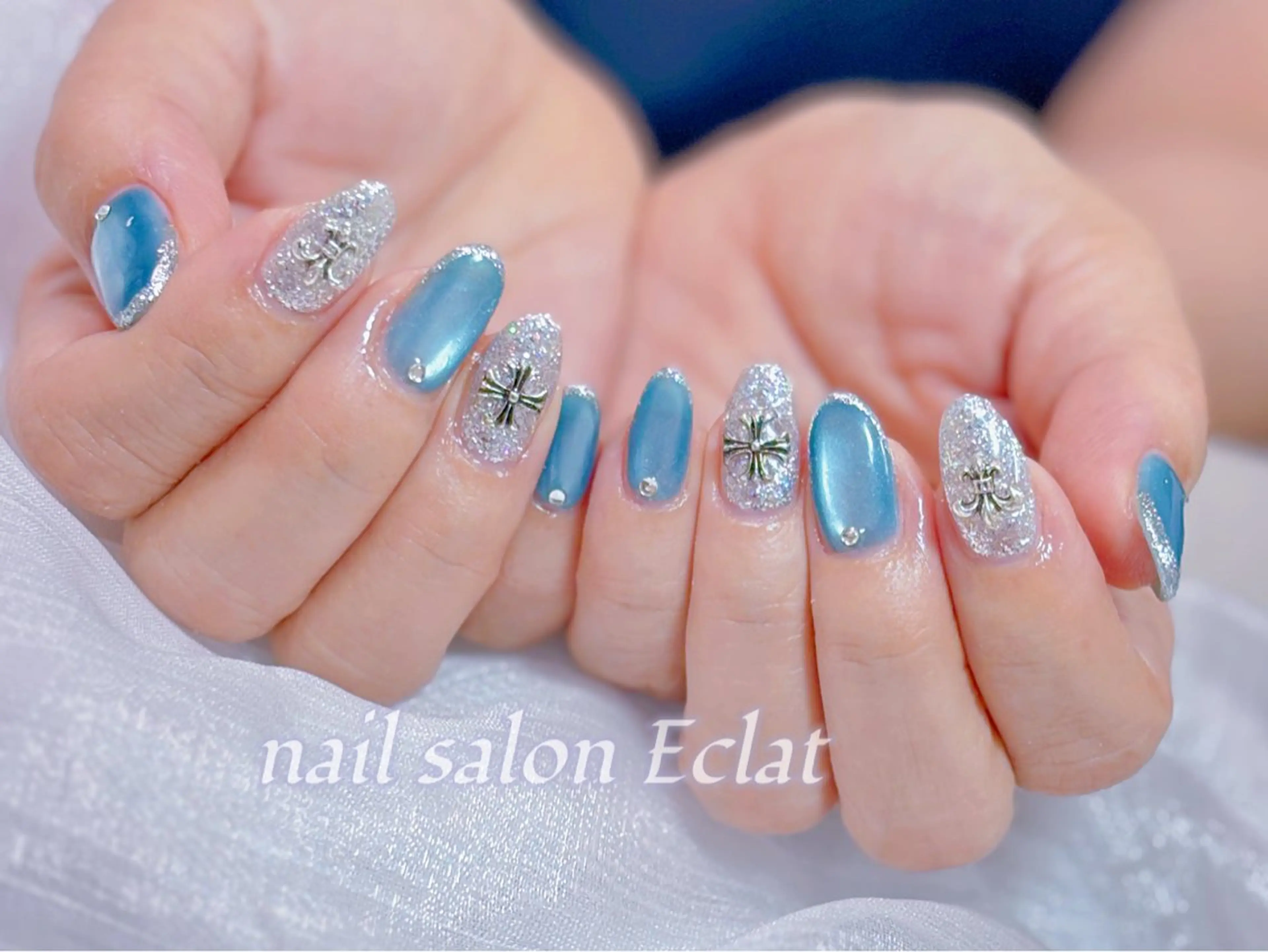 ネイル ハンドネイル ネイルサロンエクラ 🫧Shizukaのネイルデザイン