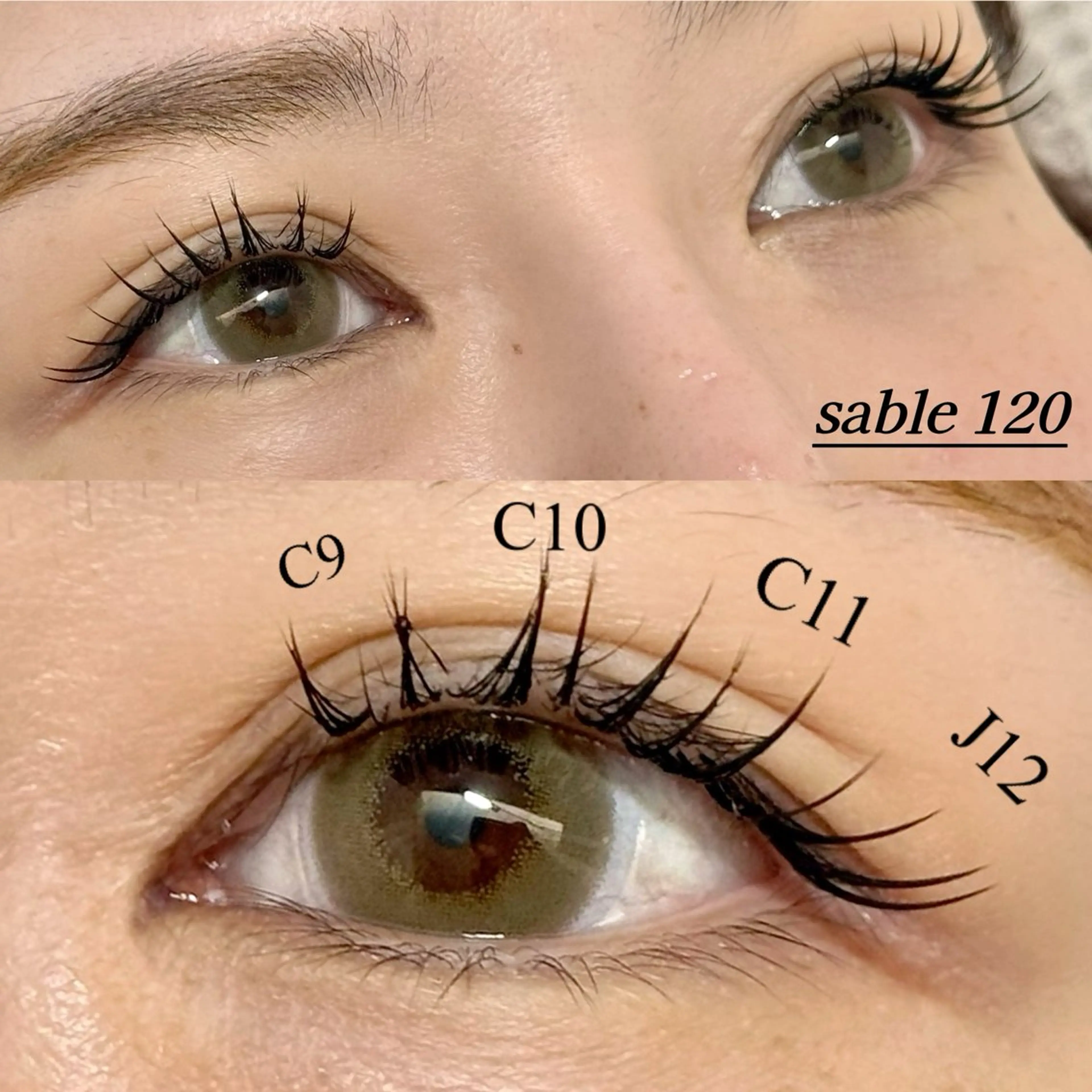 マツエク・マツパ 目尻長め eyelash salon Lacy所属・アイデザイナー MIKIのマツエク・マツパデザイン