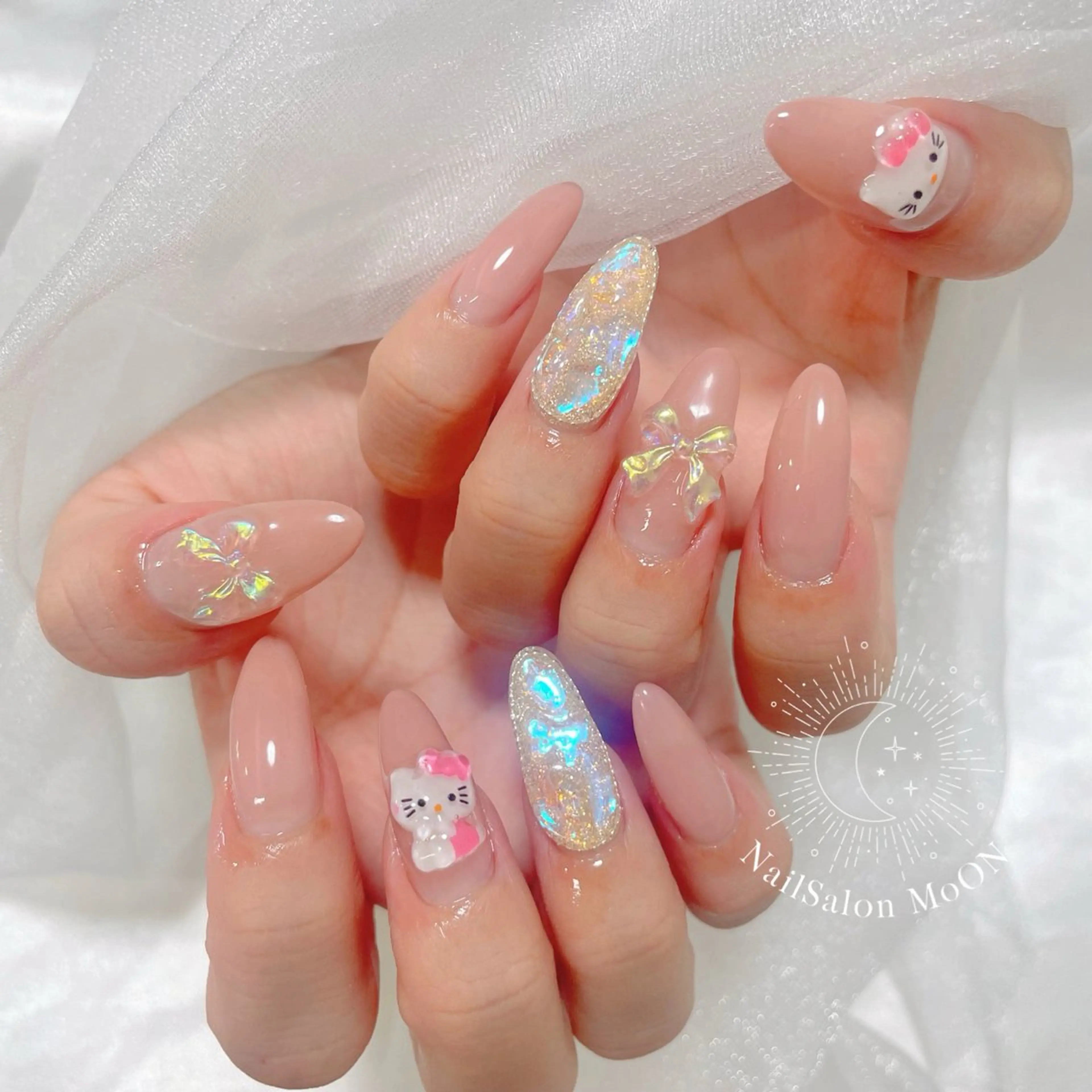 ネイル ハンドネイル ハンドケア MoON...❤︎ MeGuのネイルデザイン