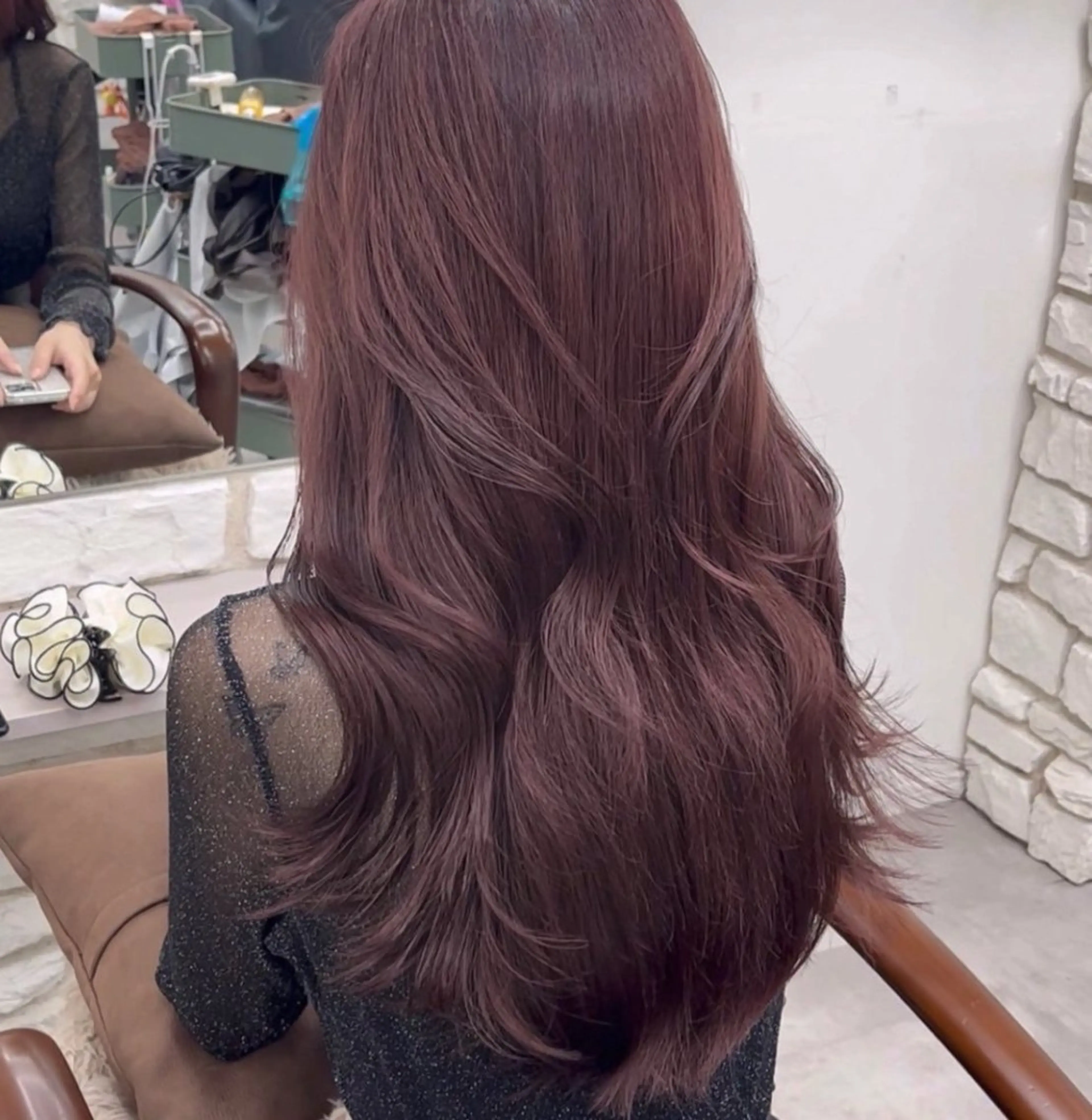 【minimo限定🌱‬‪】カット＋艶髪カラー＋補修トリートメントの写真