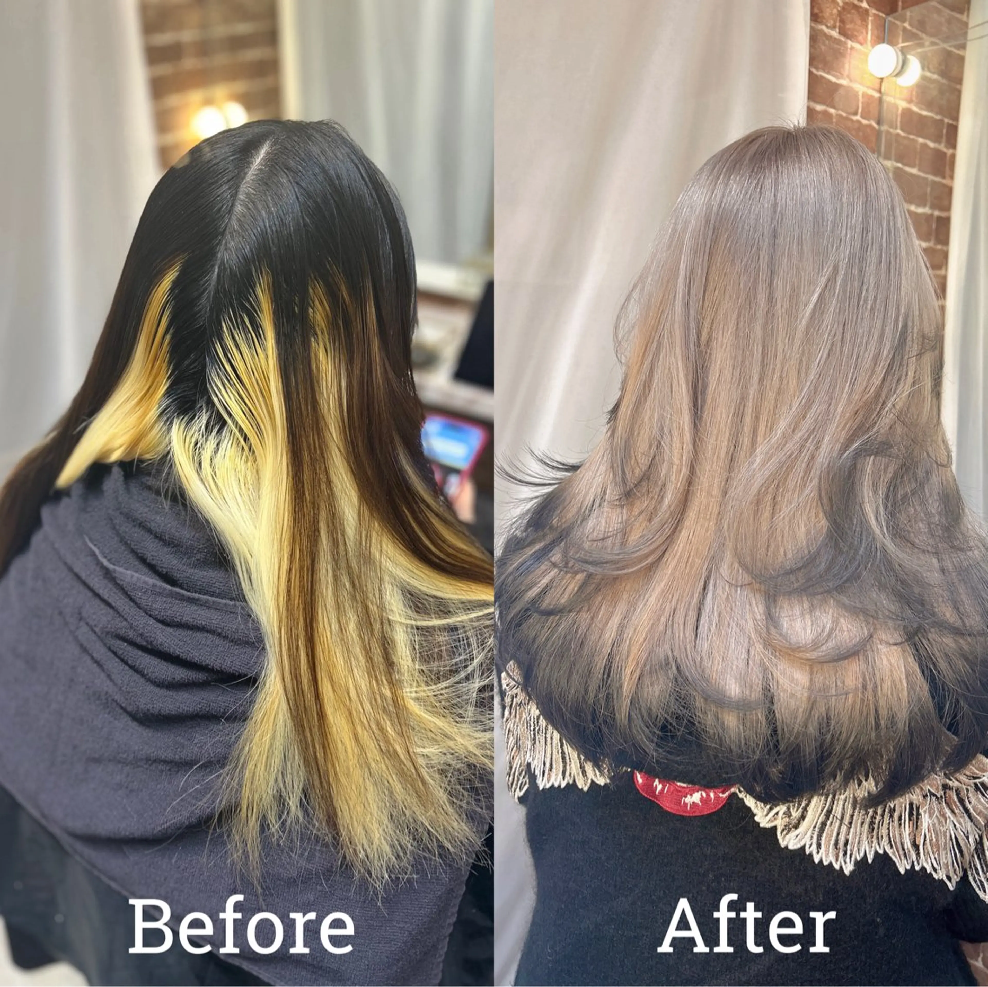 ロング カラー カット ヘアカラー トリートメント share salon JAM 吉祥寺所属・レイヤー/ブリーチ HIKARU ♡のヘアスタイル