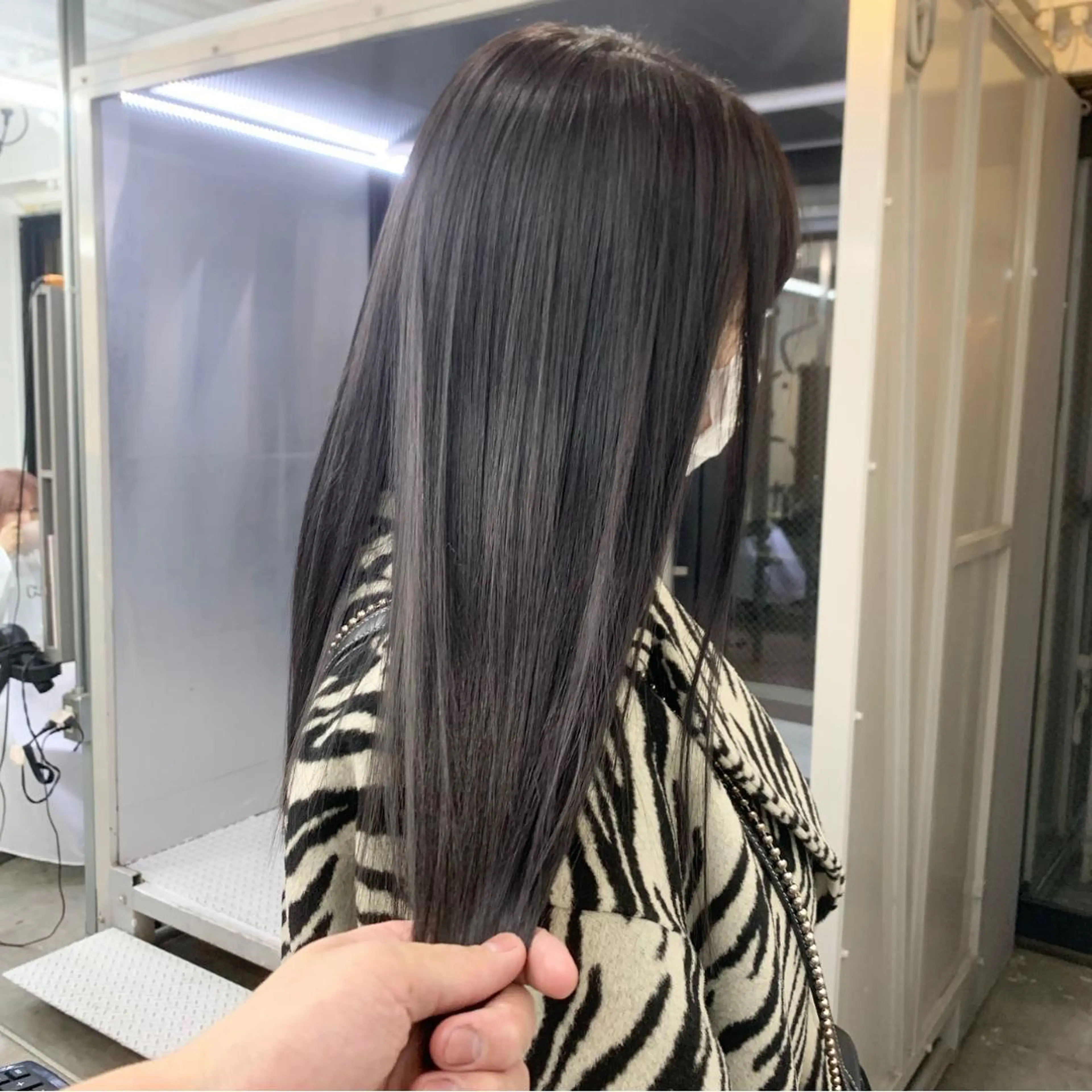 ロング ヘアアレンジ ハイトーン/美髪矯正 🍃大江拓実のヘアスタイル