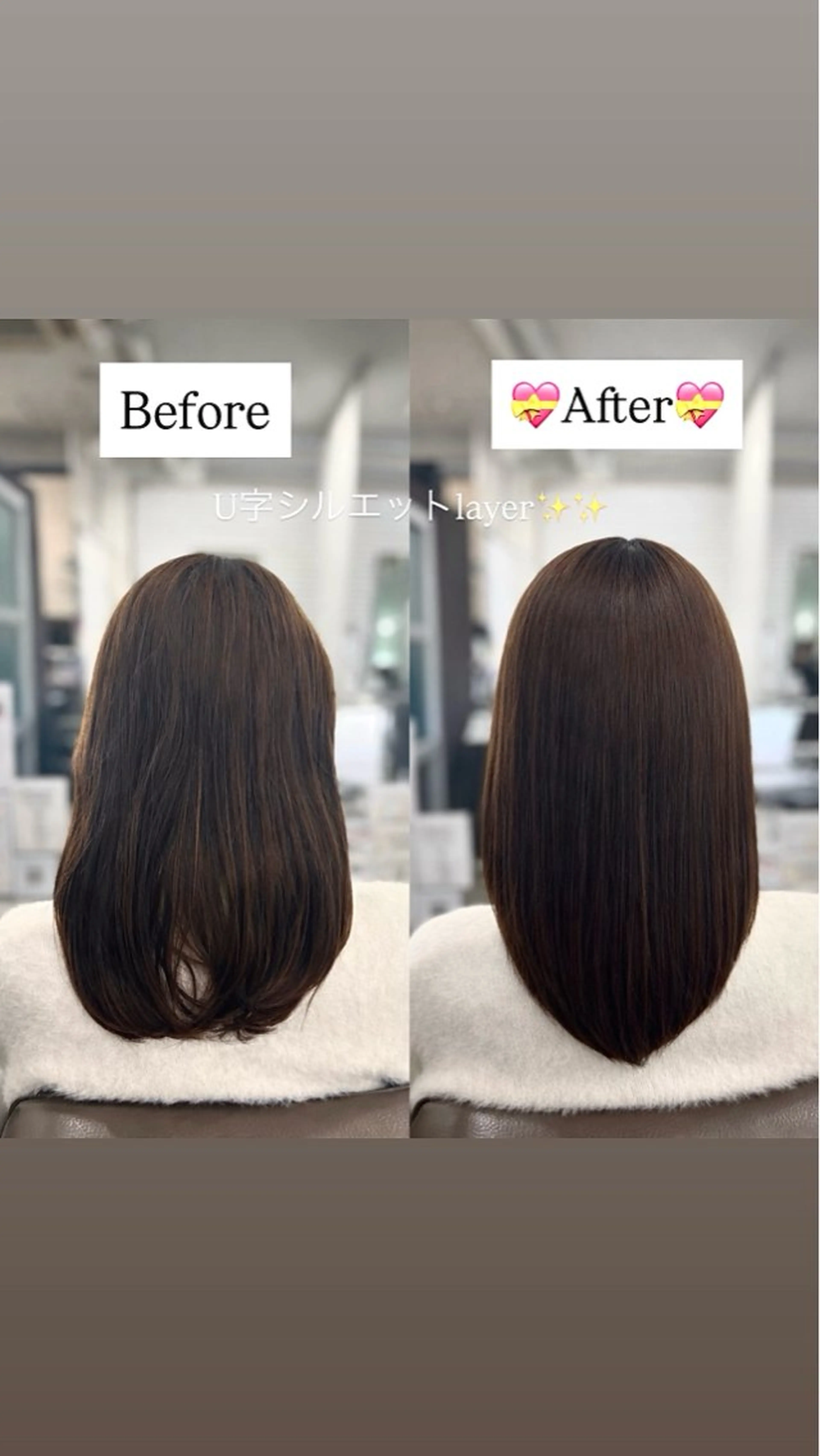 セミロング 💌美容室/韓国 ヘア/MIYU💌のヘアスタイル