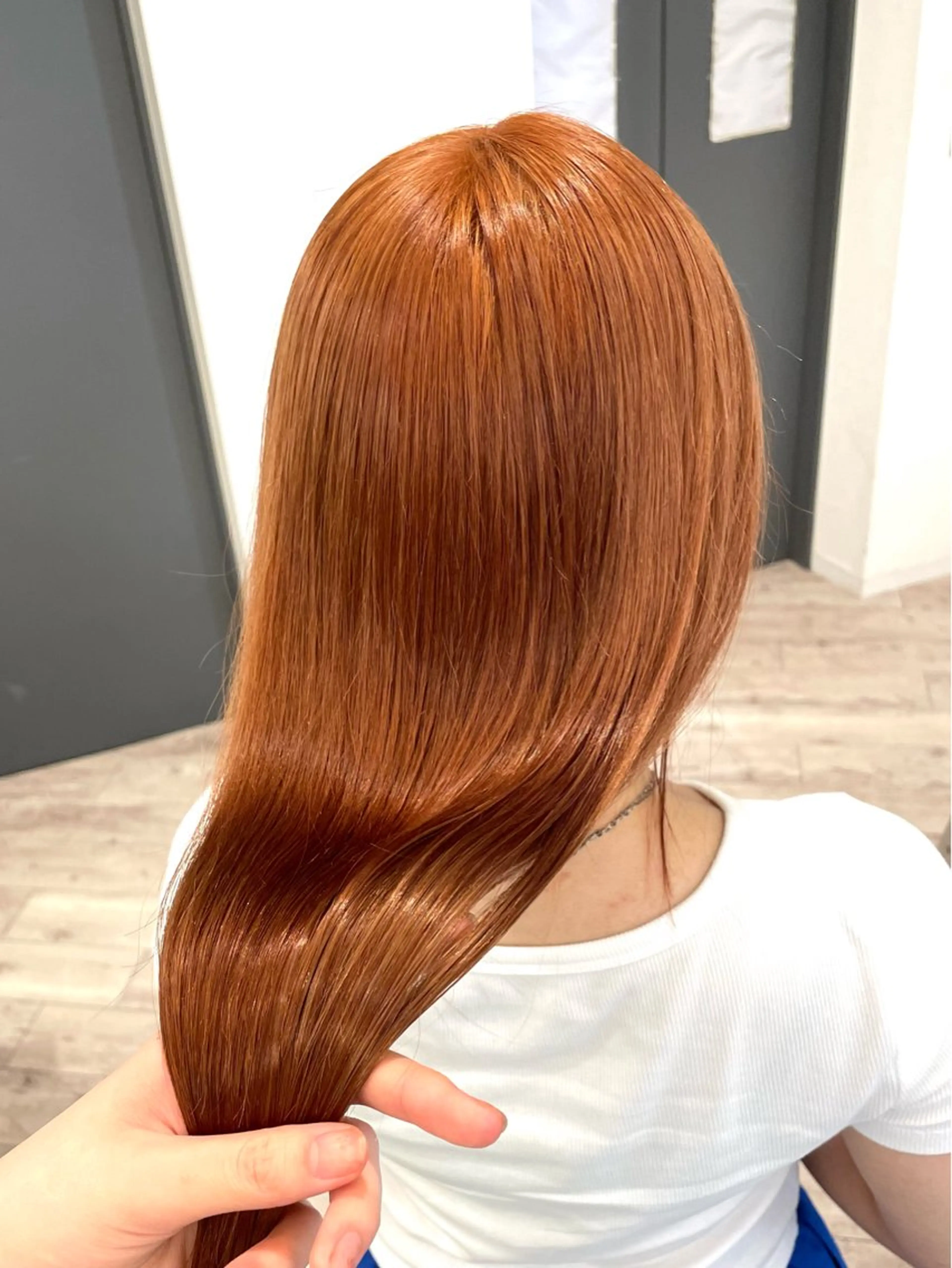 ロング ヘアカラー トリートメント ♡似合わせハイトーン ♡maiのヘアスタイル