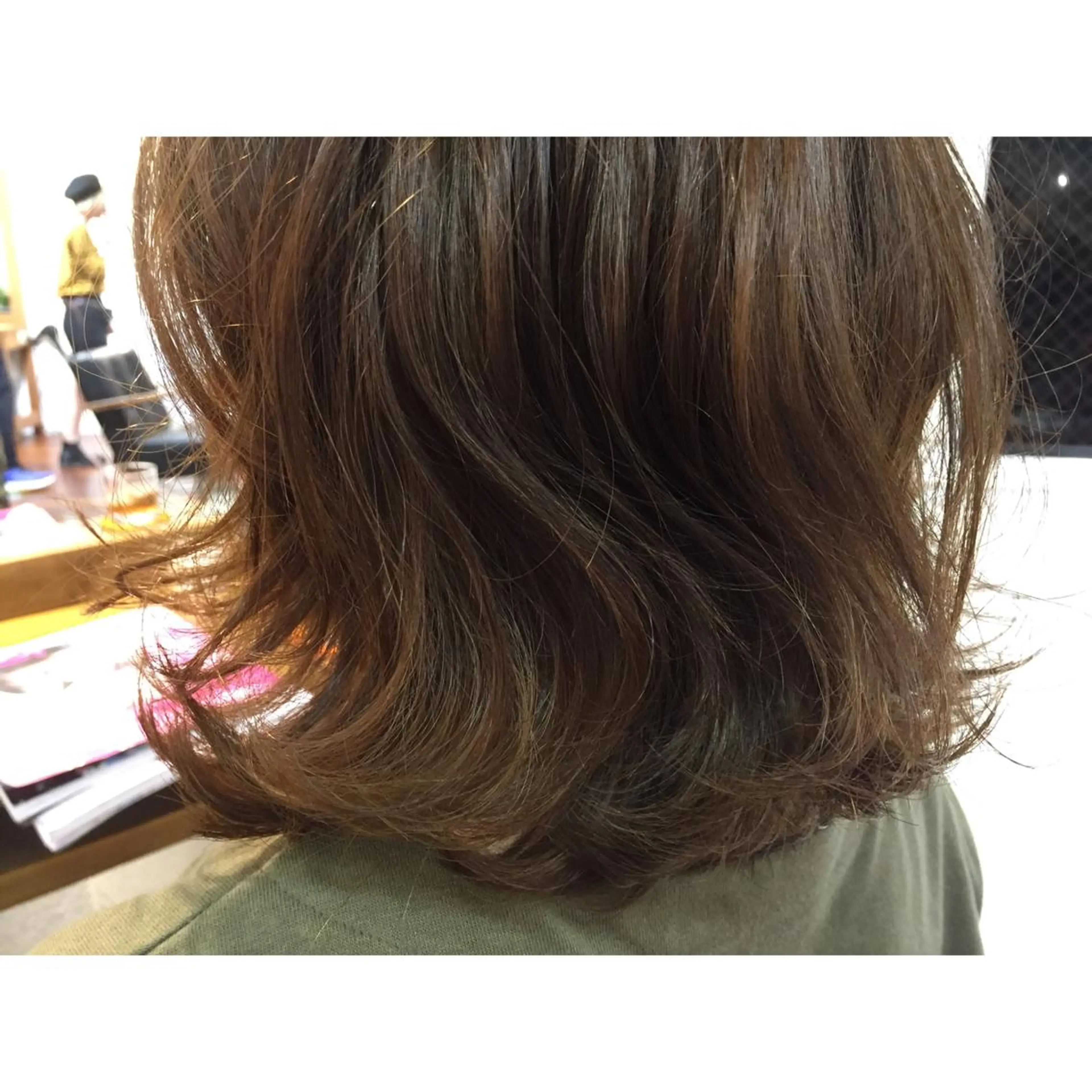 ミディアム カラー アディクシーカラー パープルカラー シルバー 江上拓郎/ショート /酸性ストレートのヘアスタイル