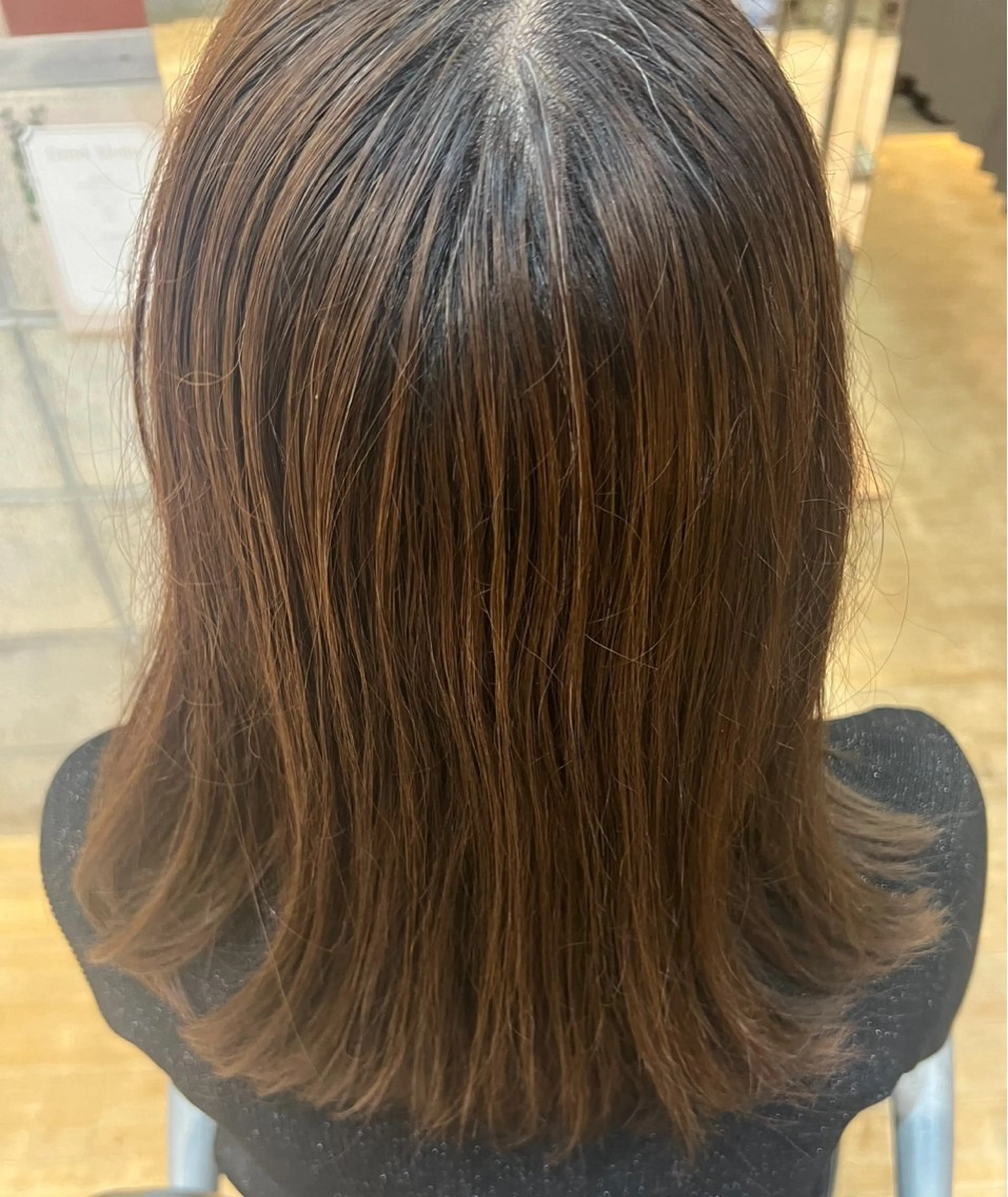 ミディアム カラー 艶カラー♡ ゆうかのヘアスタイル