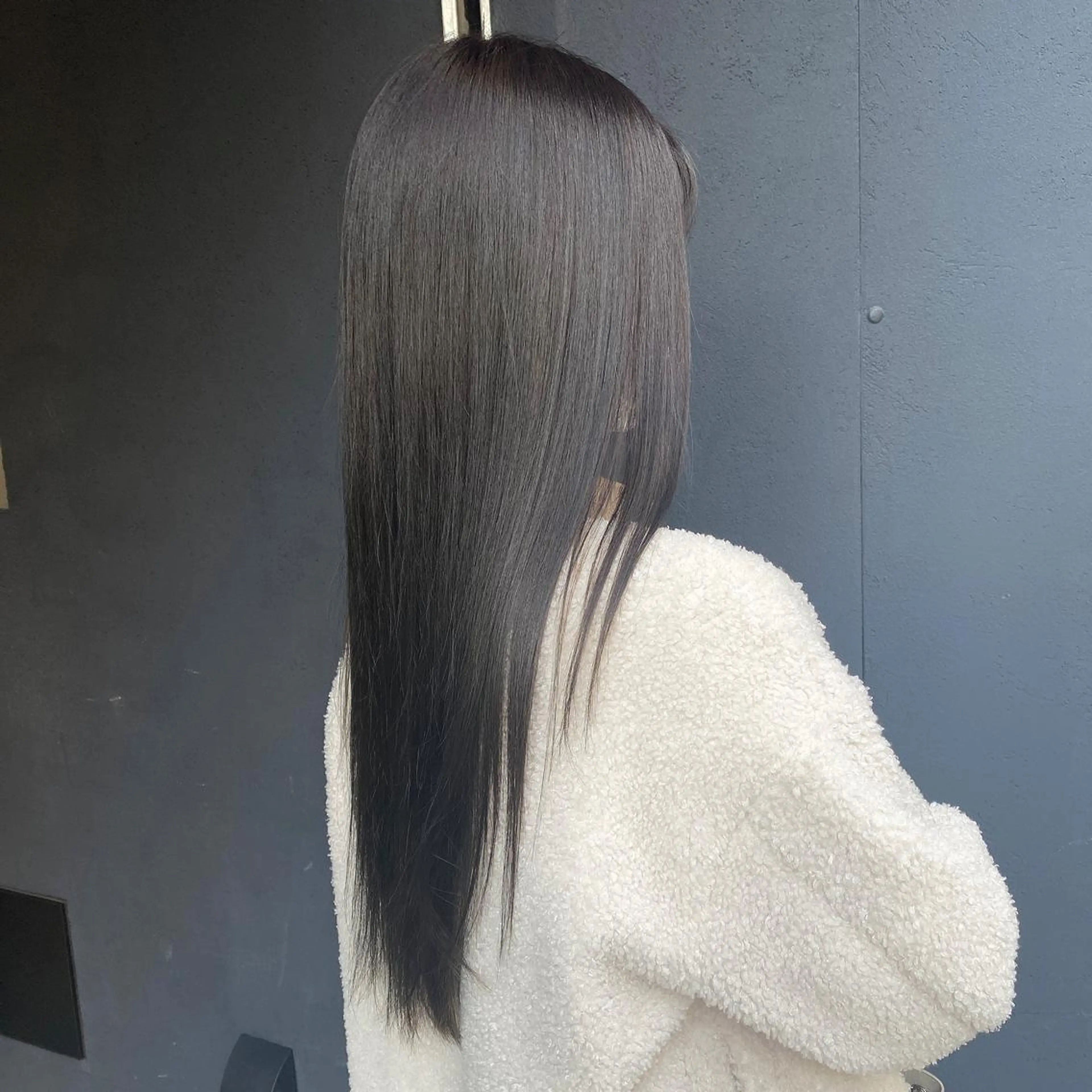 ロング カラー マンツーマン女性 美容師 奏のヘアスタイル