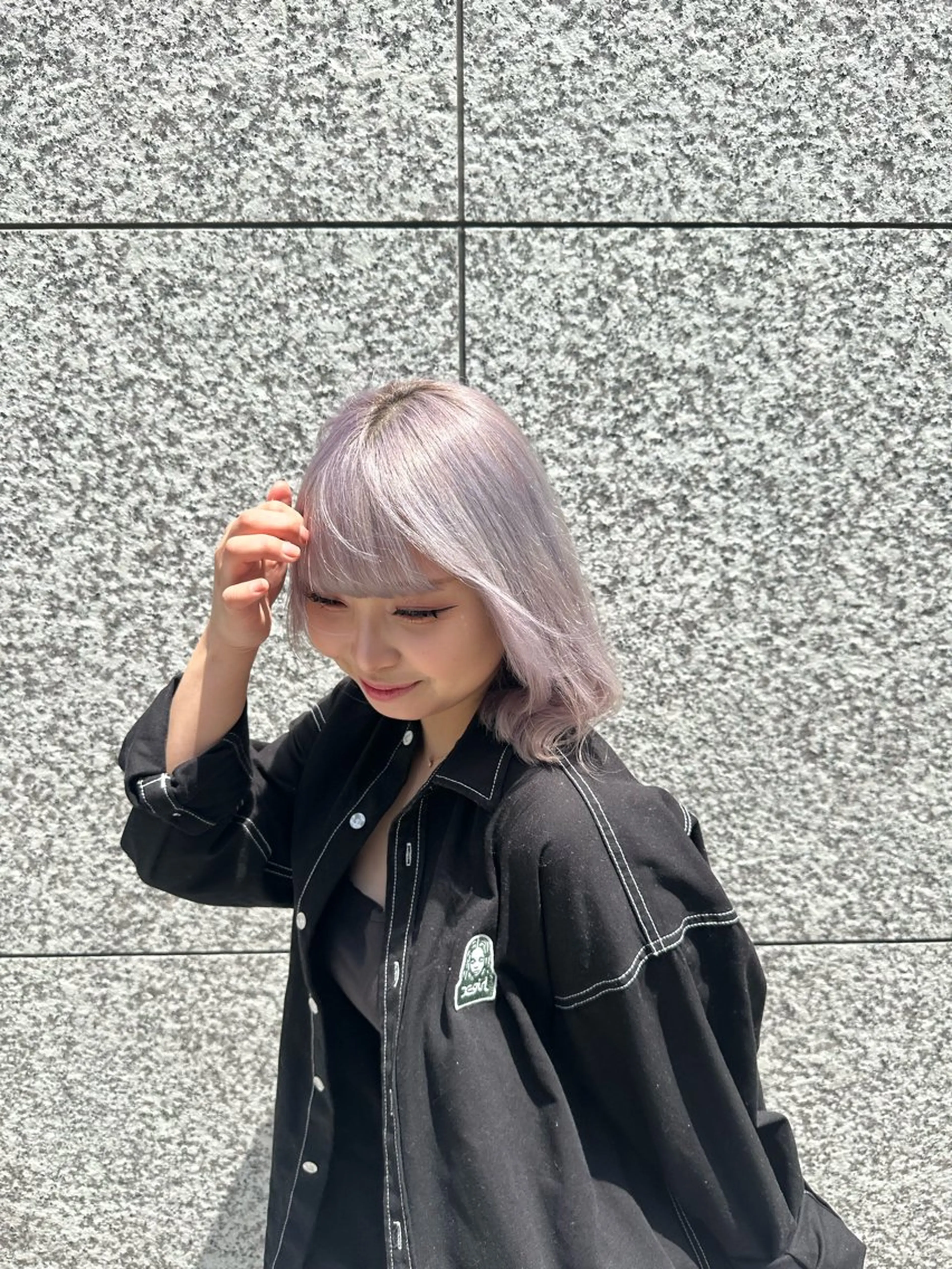 ミディアム カラー 🪐FERIA北千里 ほのか🪐のヘアスタイル