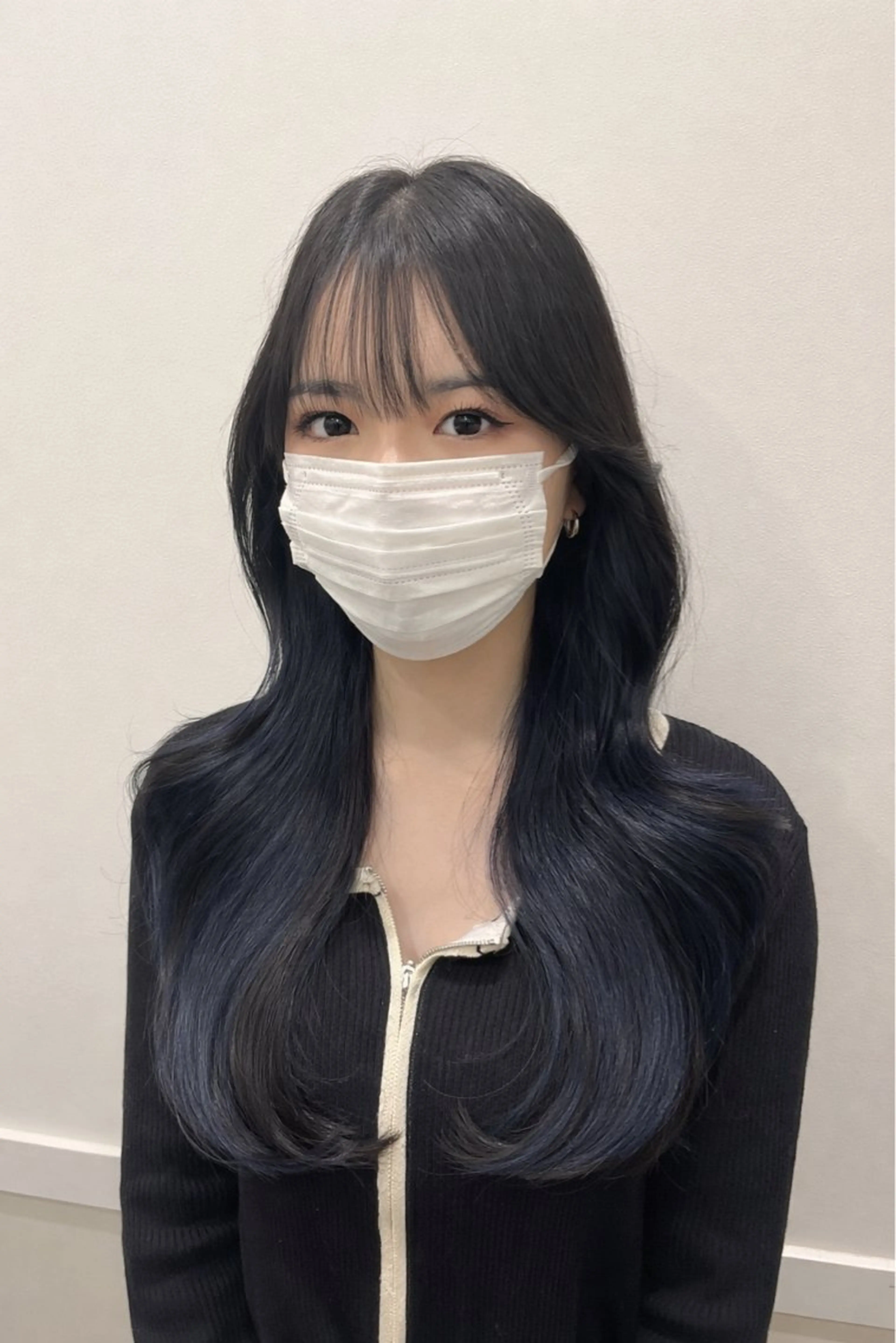 ロング ヘアカラー トリートメント 艶髪×縮毛矯正/ レイヤー　西村のヘアスタイル