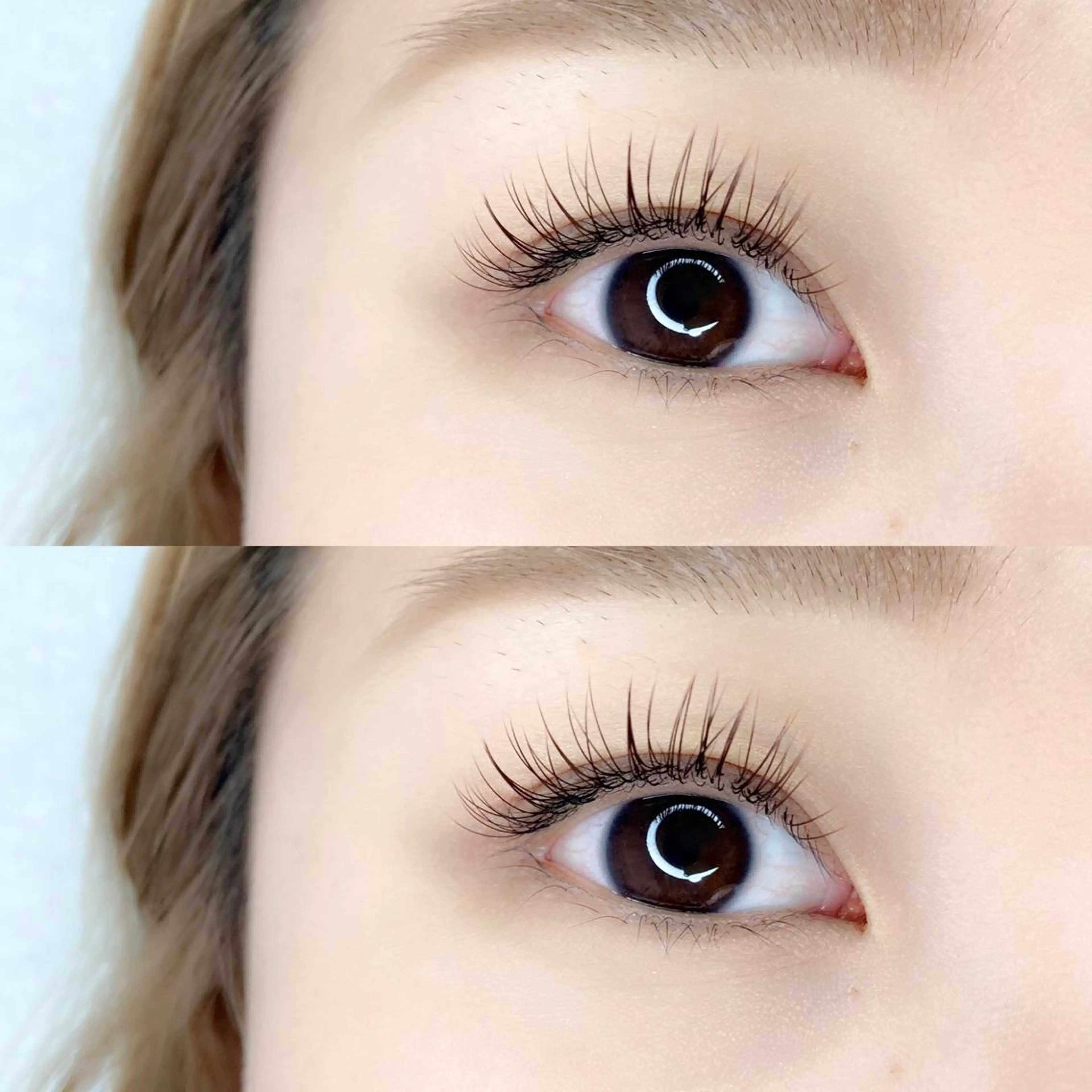 マツエク・マツパ カラーマツエク フラットラッシュ ichi ...のマツエク・マツパデザイン