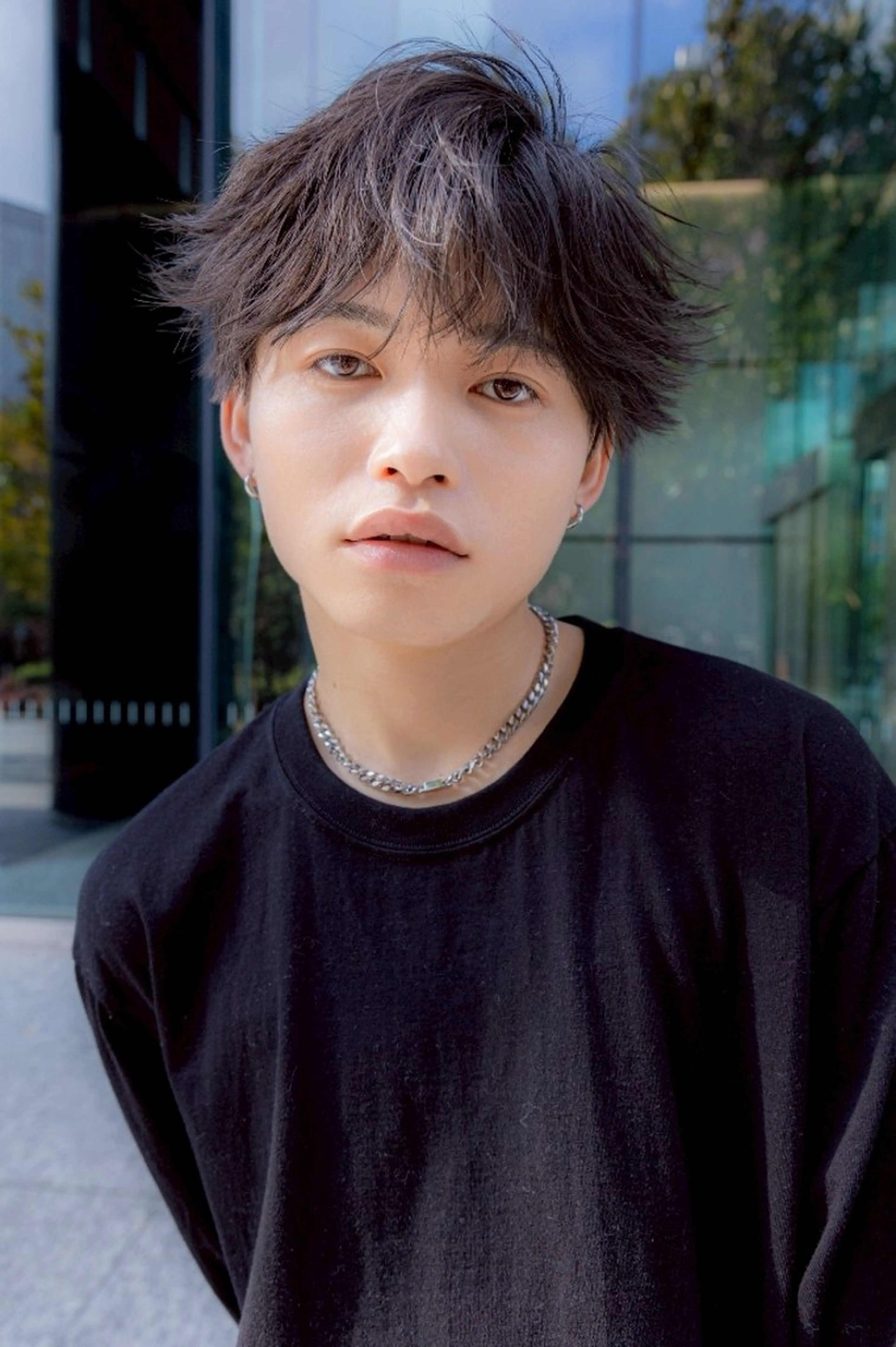 メンズ カット キャロ 韓国風メンズ /メンズメイクのヘアスタイル