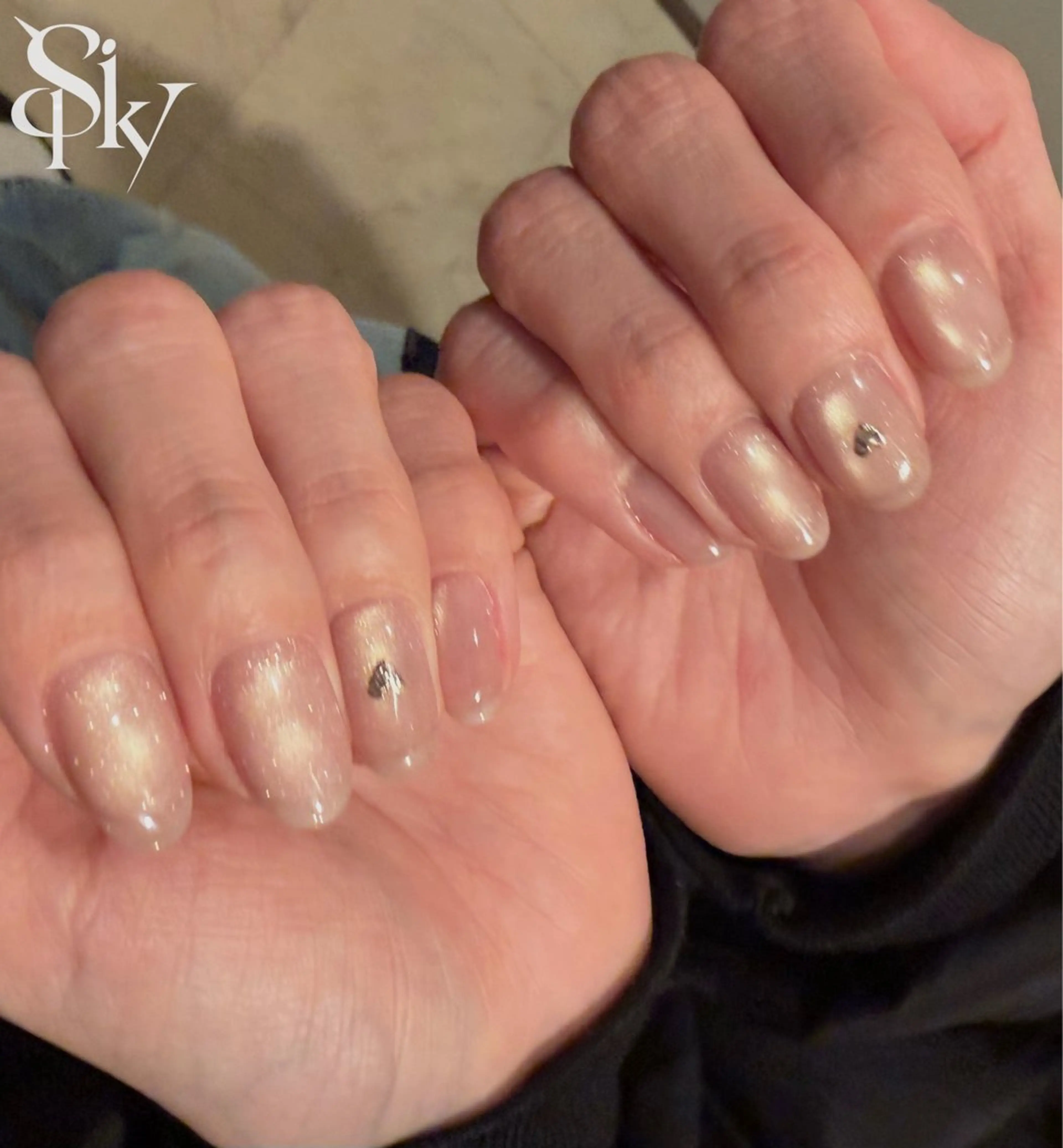 ネイル ハンドネイル Spiky とうげ ふうかのネイルデザイン