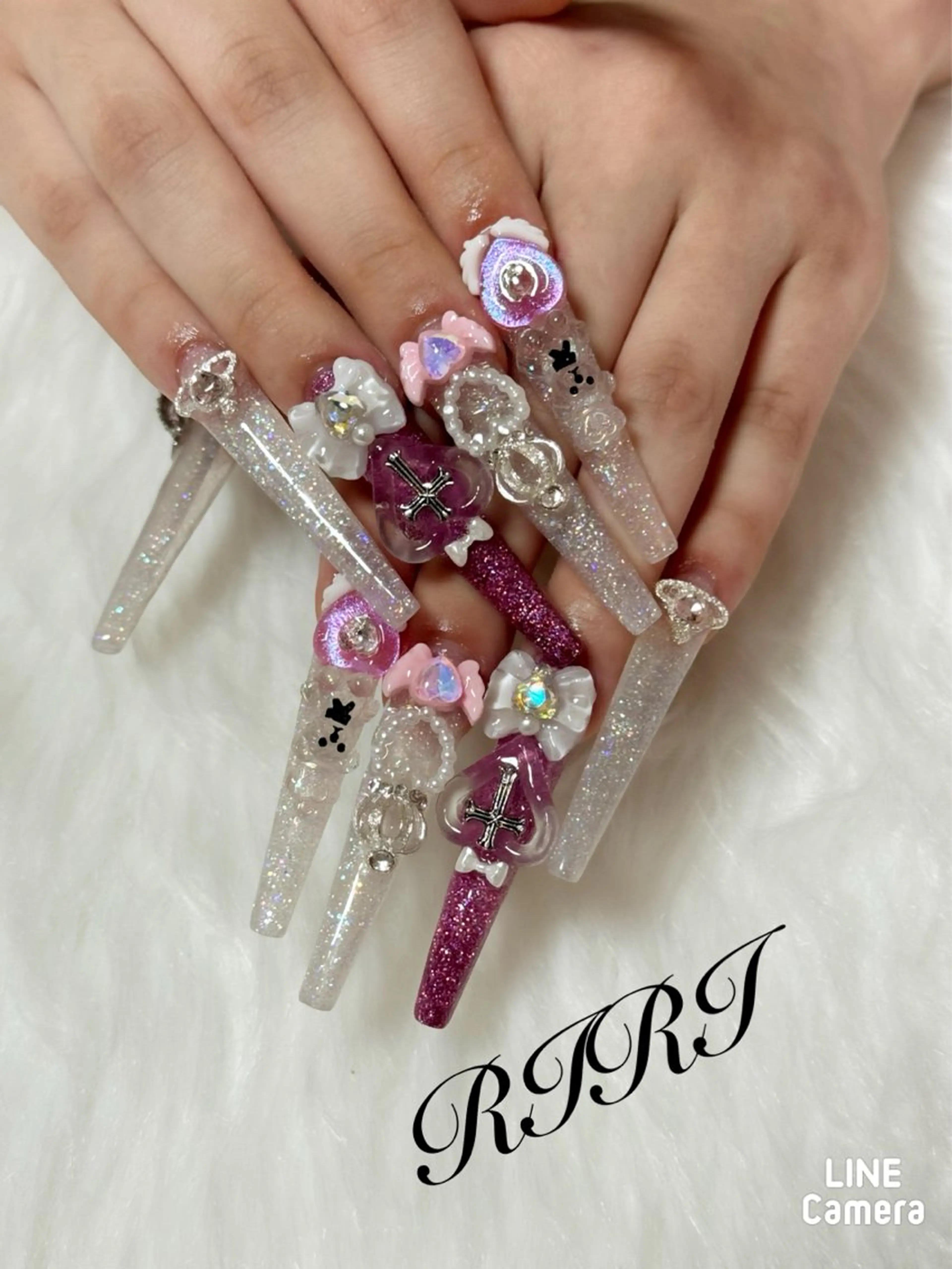 ネイル riri オーナーのネイルデザイン