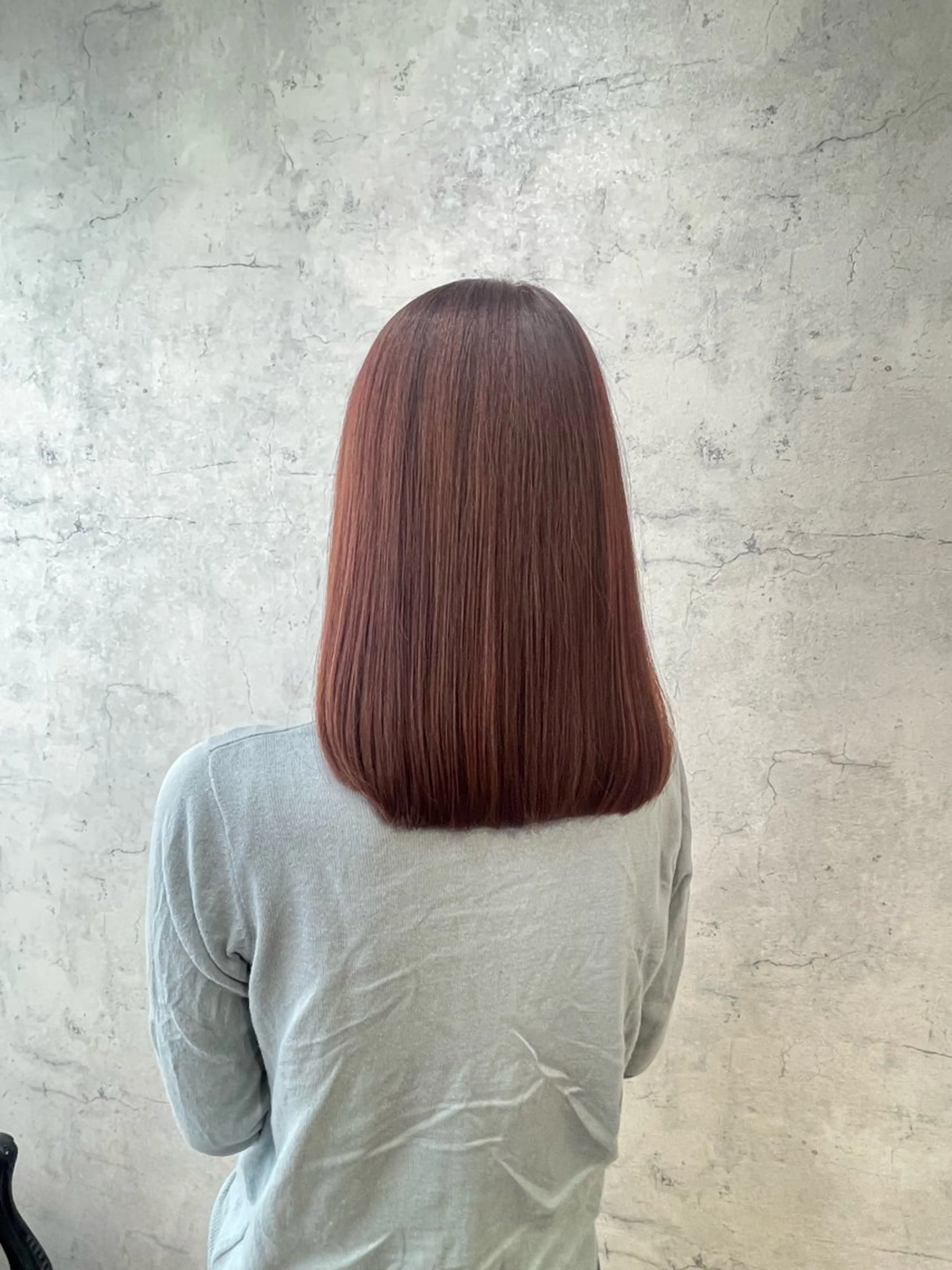 セミロング カラー カット/ブリーチ/ ⚡️ひりゅう⚡️のヘアスタイル