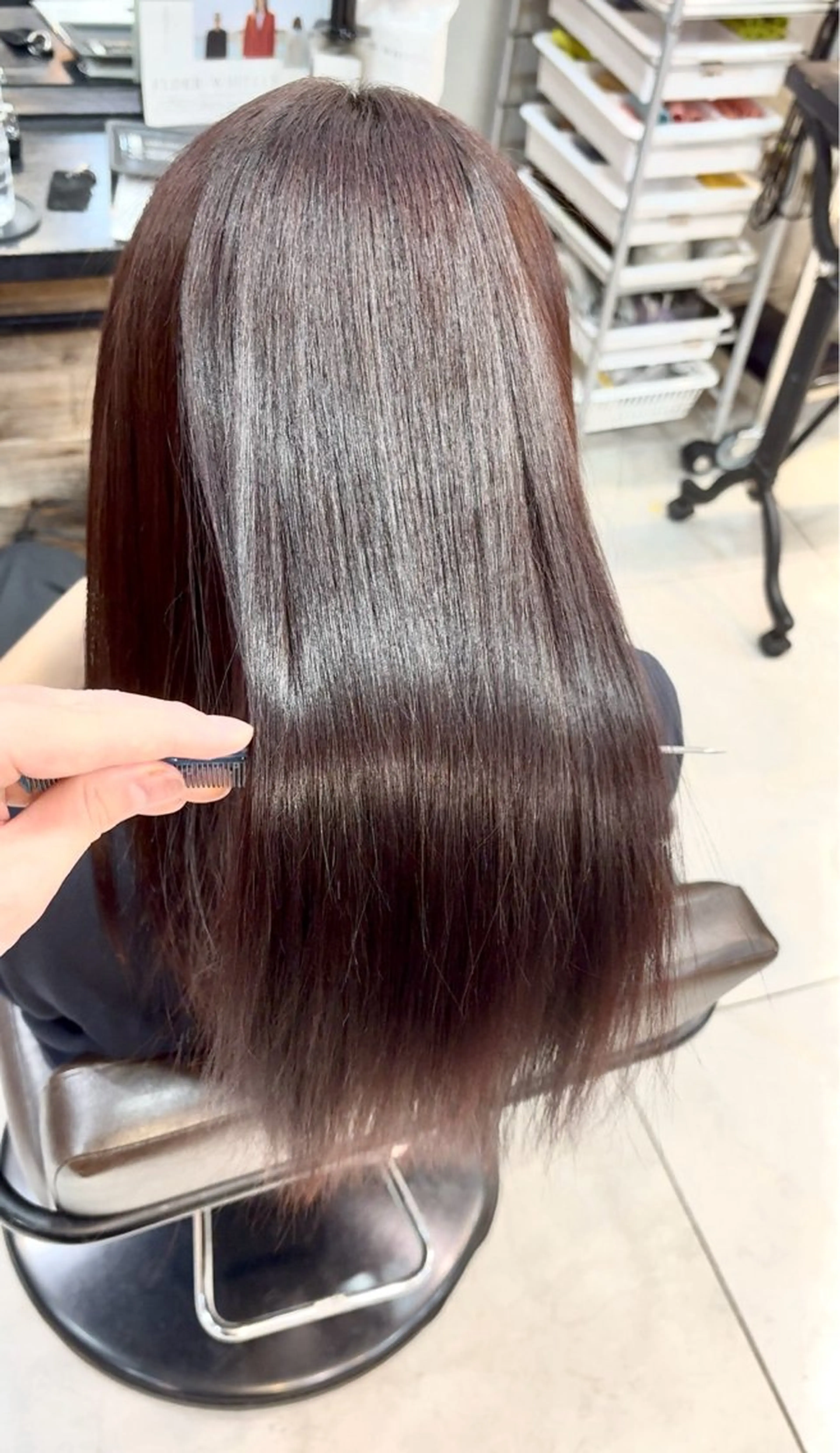 ロング ハルキ/表参道/ 綺麗め/大人上品のヘアスタイル