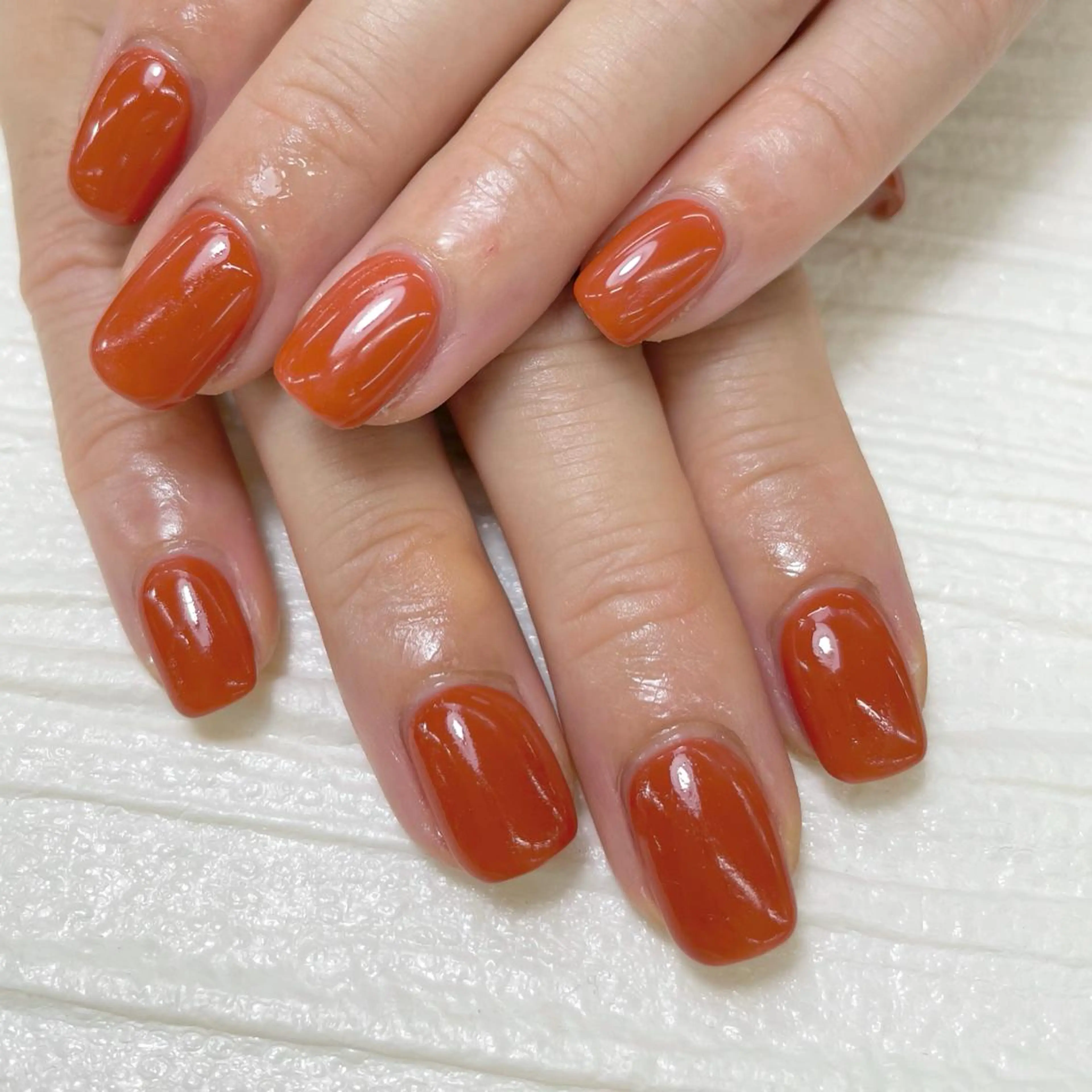 ネイル ワンカラーネイル Nail Blue512所属・Nailist MINORIのネイルデザイン