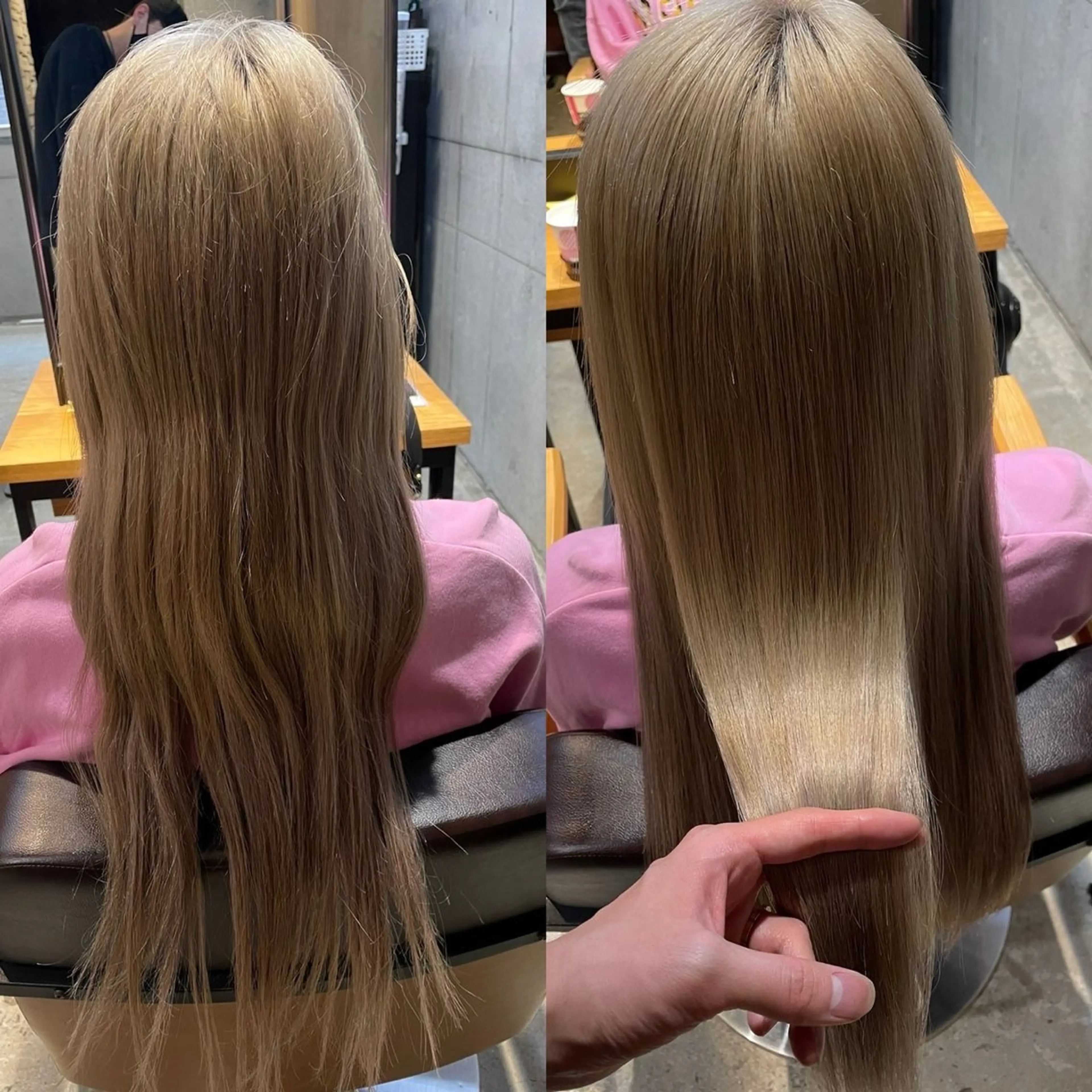 セミロング 髪質改善/韓国風 恵比寿/Renのヘアスタイル