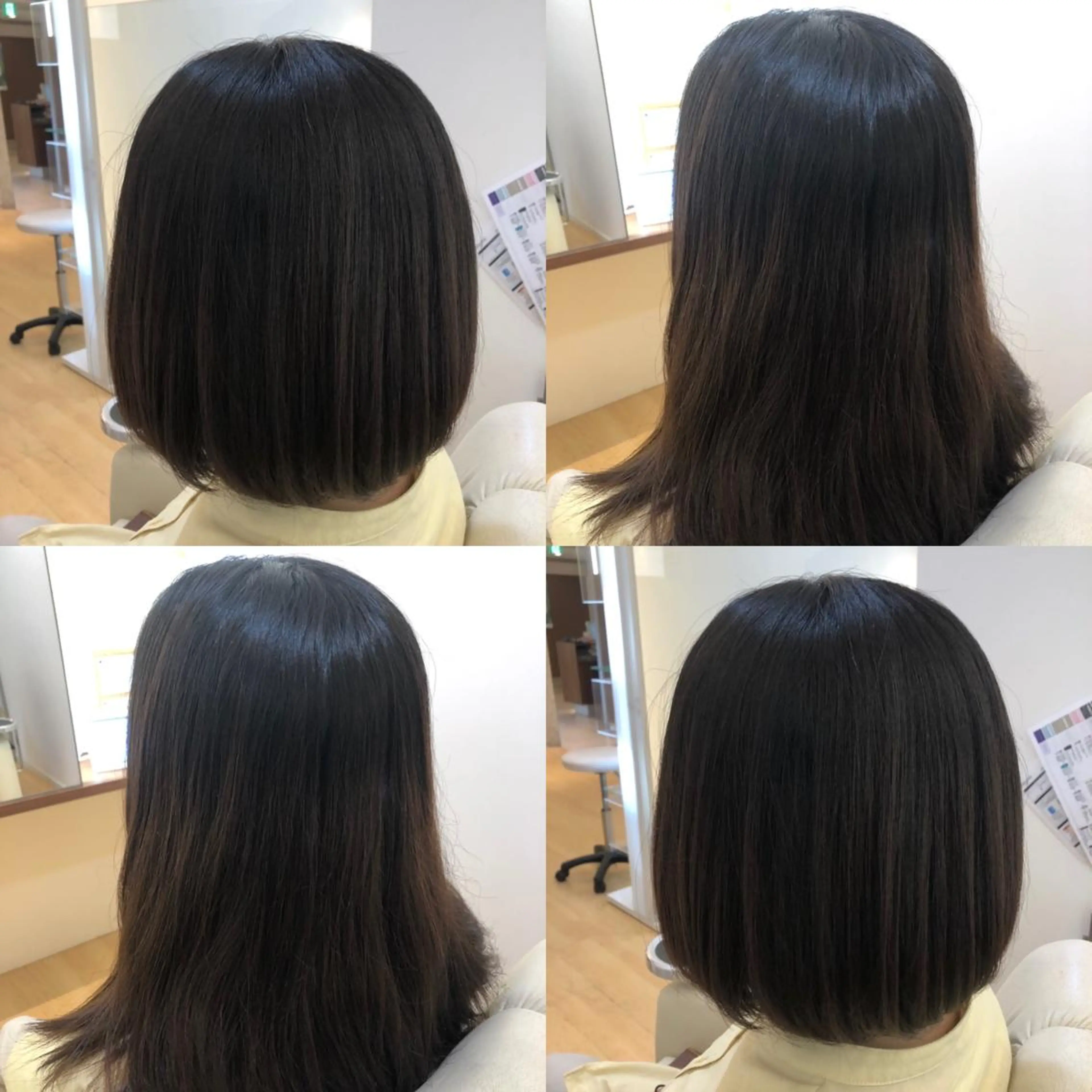 ミディアム ボブ 山岡 徹也のヘアスタイル