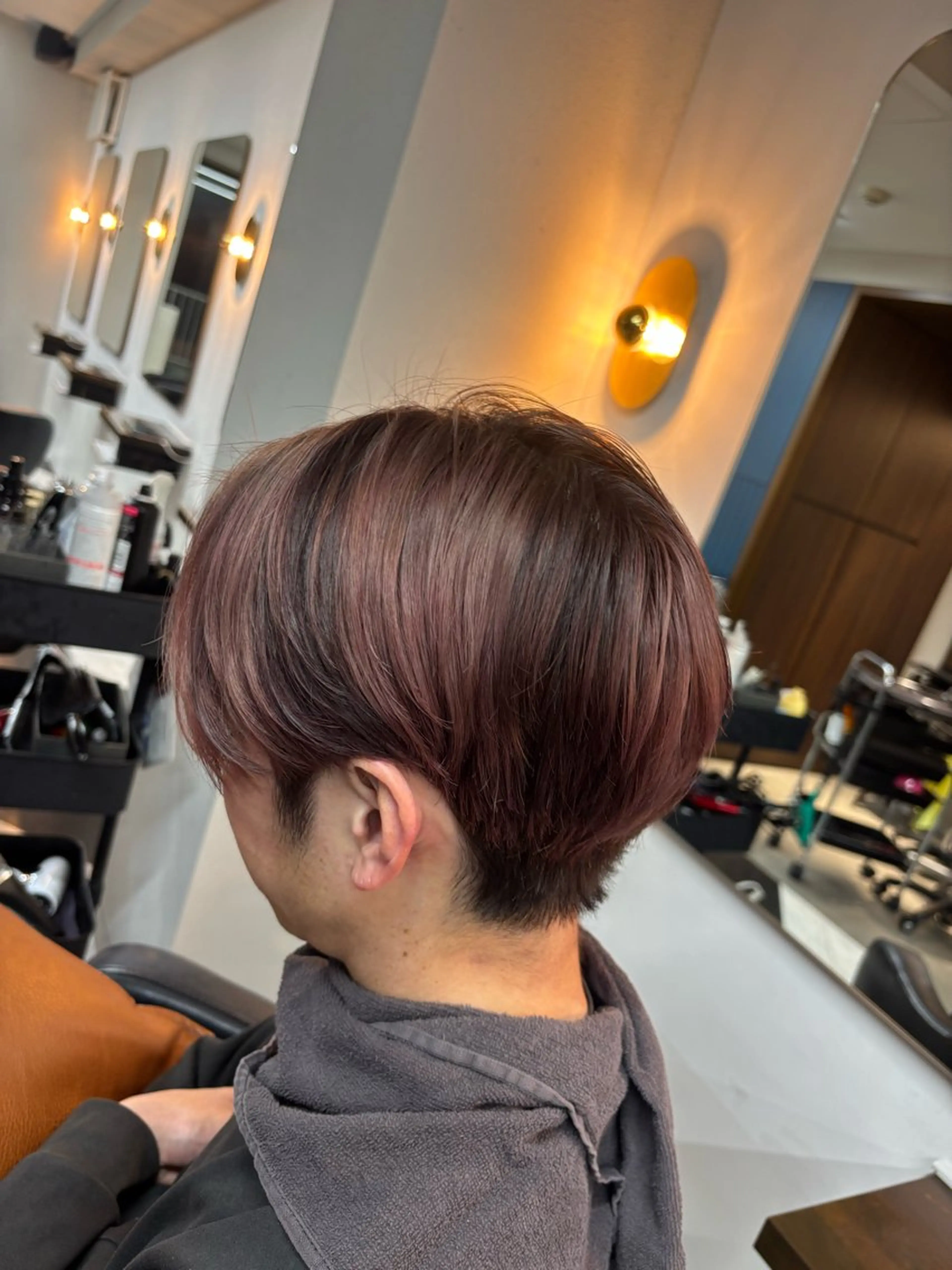 ショート メンズ カット ヘアカラー トリートメント 🦄艶髪育毛🌟毛髪 診断/セット/駒井のヘアスタイル