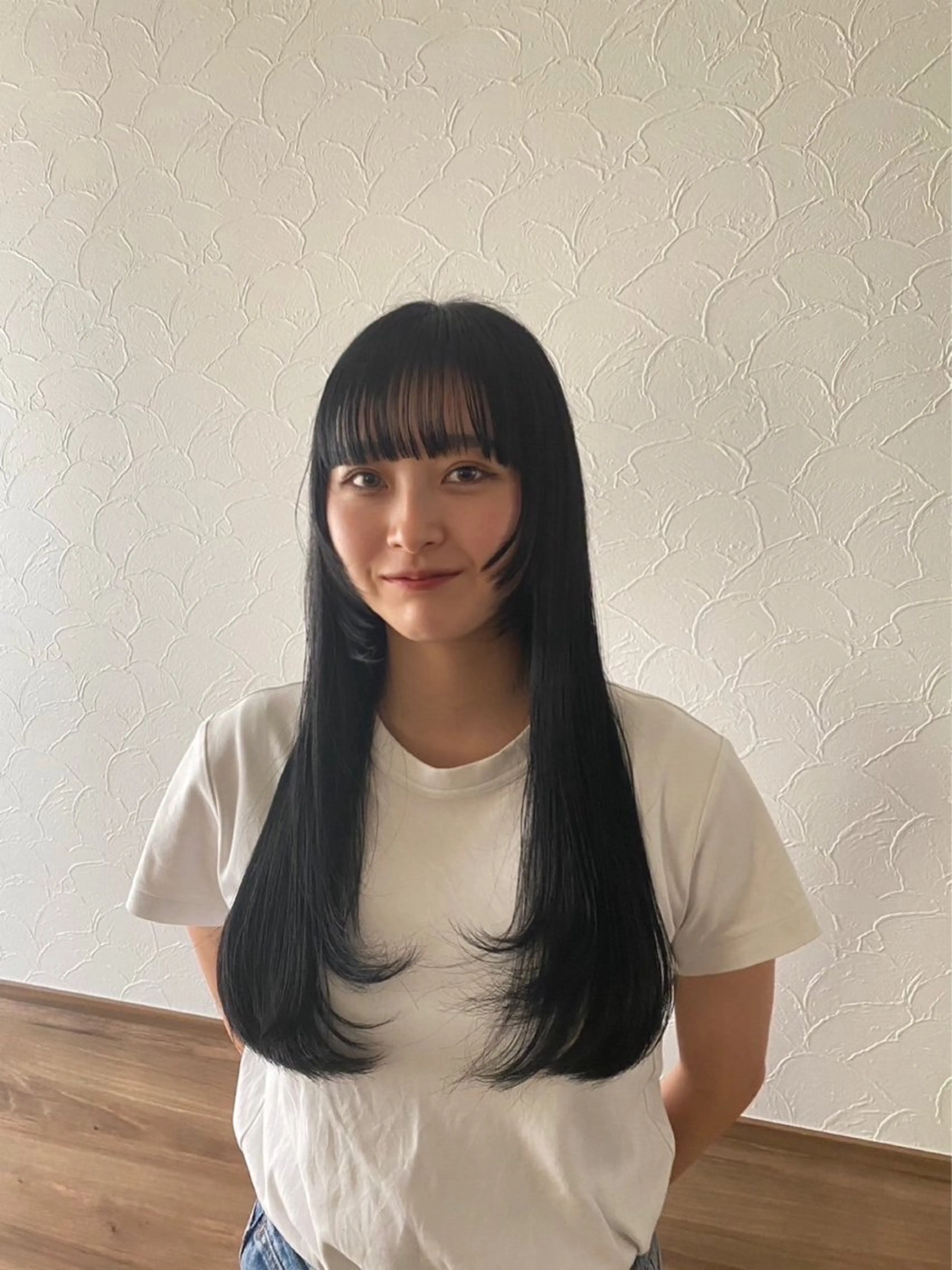 ロング 韓国ヘア AINA🐱のヘアスタイル