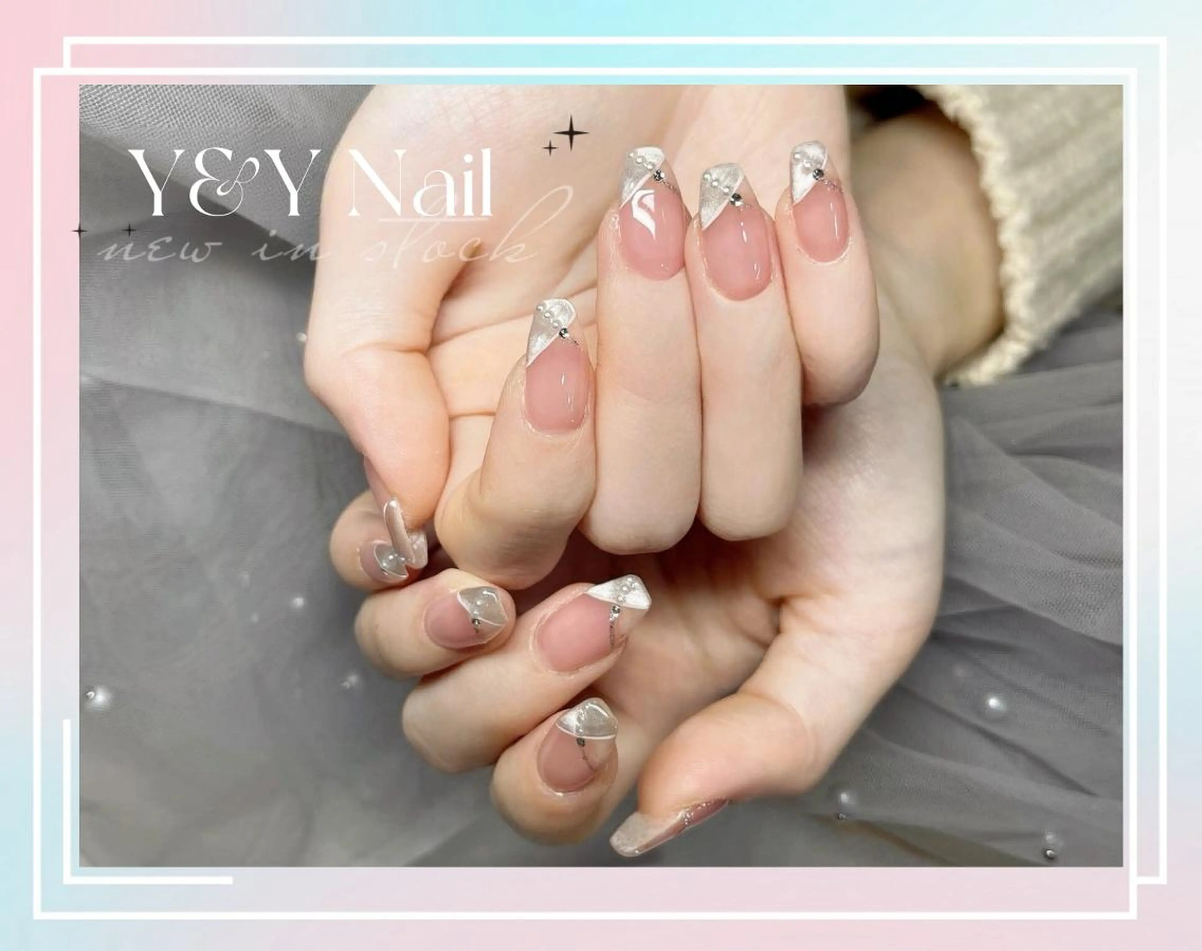 セミロング ハンドネイル ハンドケア Y&Y Nail Salonのネイルデザイン