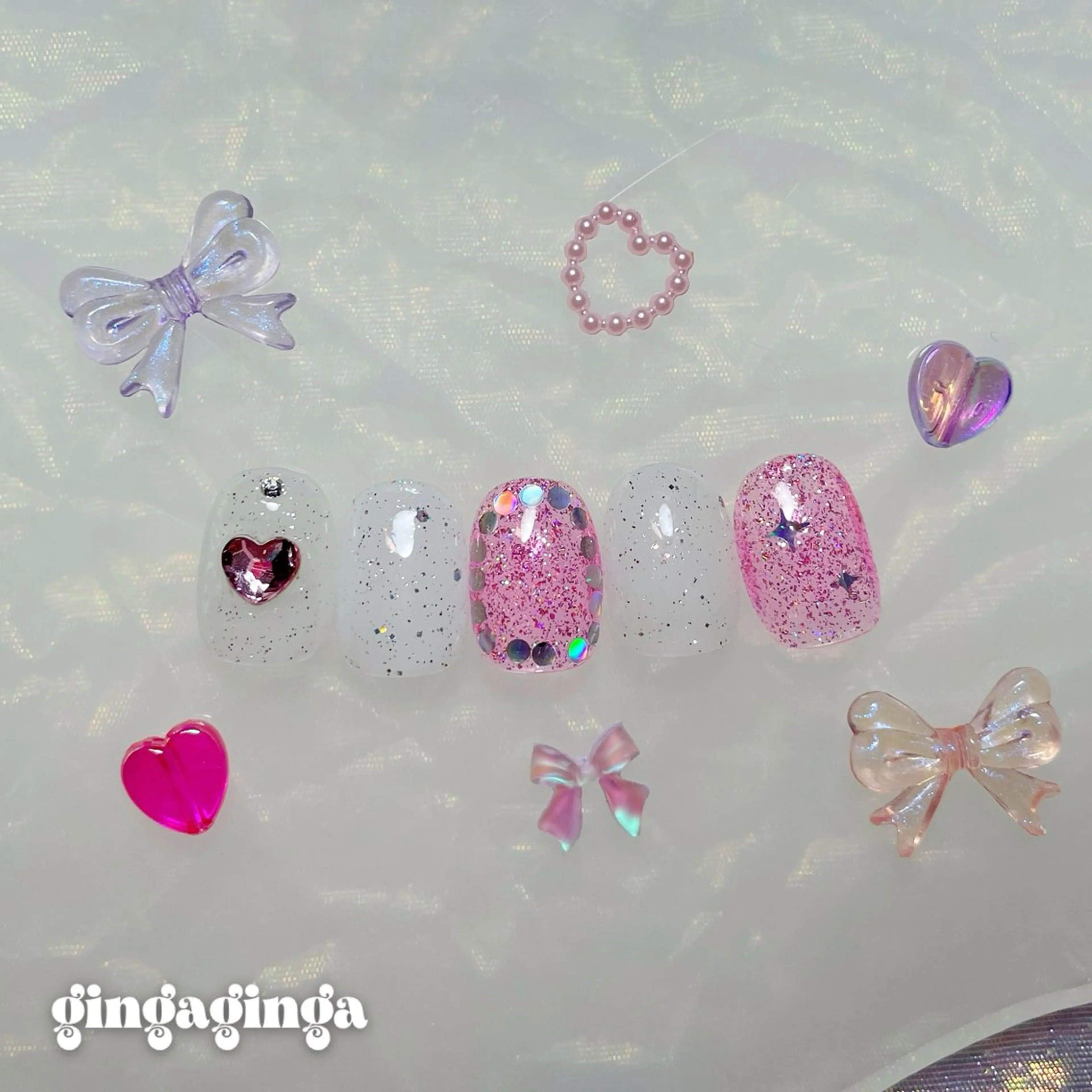 ショート ハンドネイル watanabe miyuuのネイルデザイン