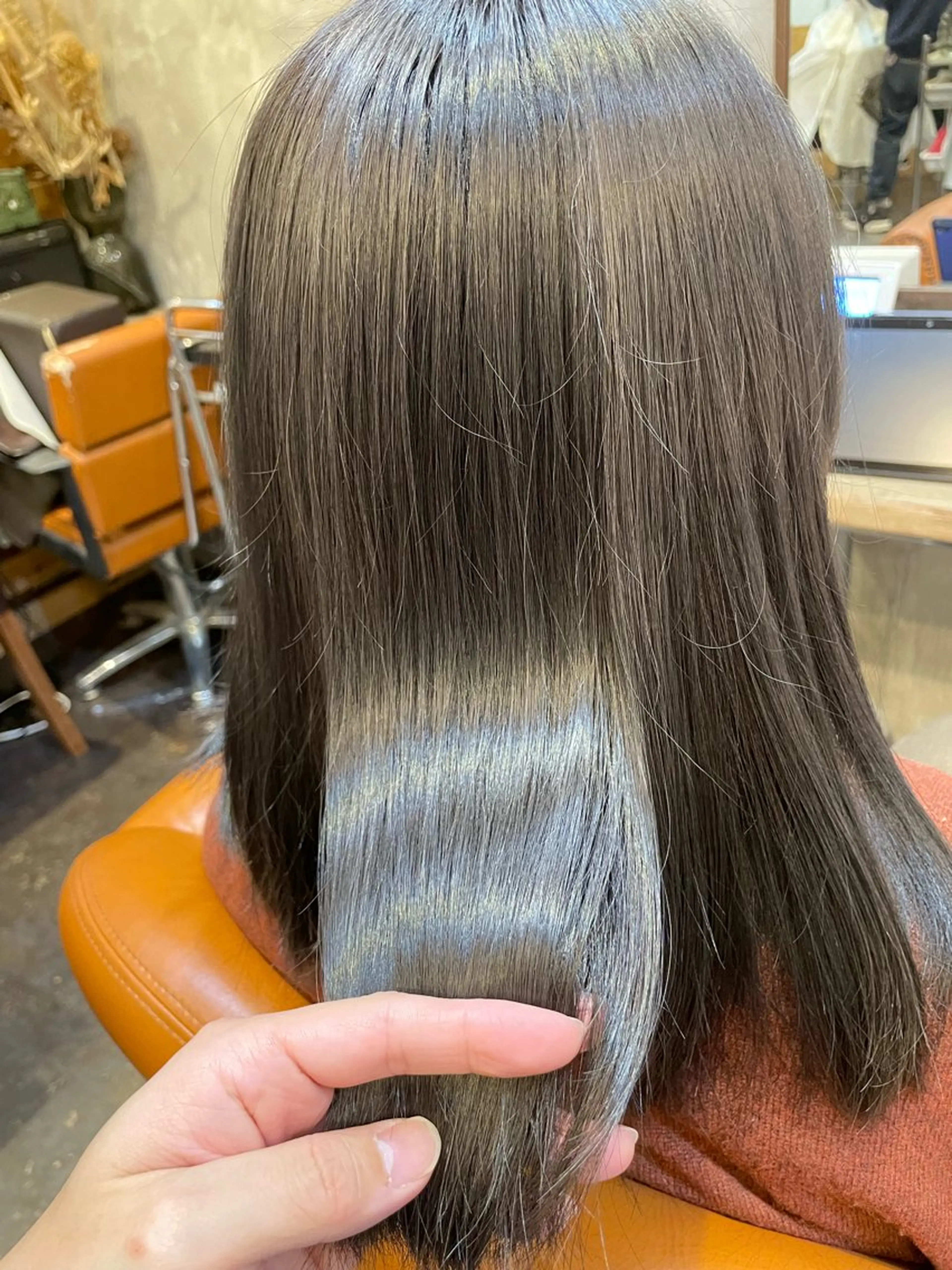 セミロング カラー イルミナカラー 髪質改善 ✨中野✨髪質改善✨ 野口虎剛のヘアスタイル