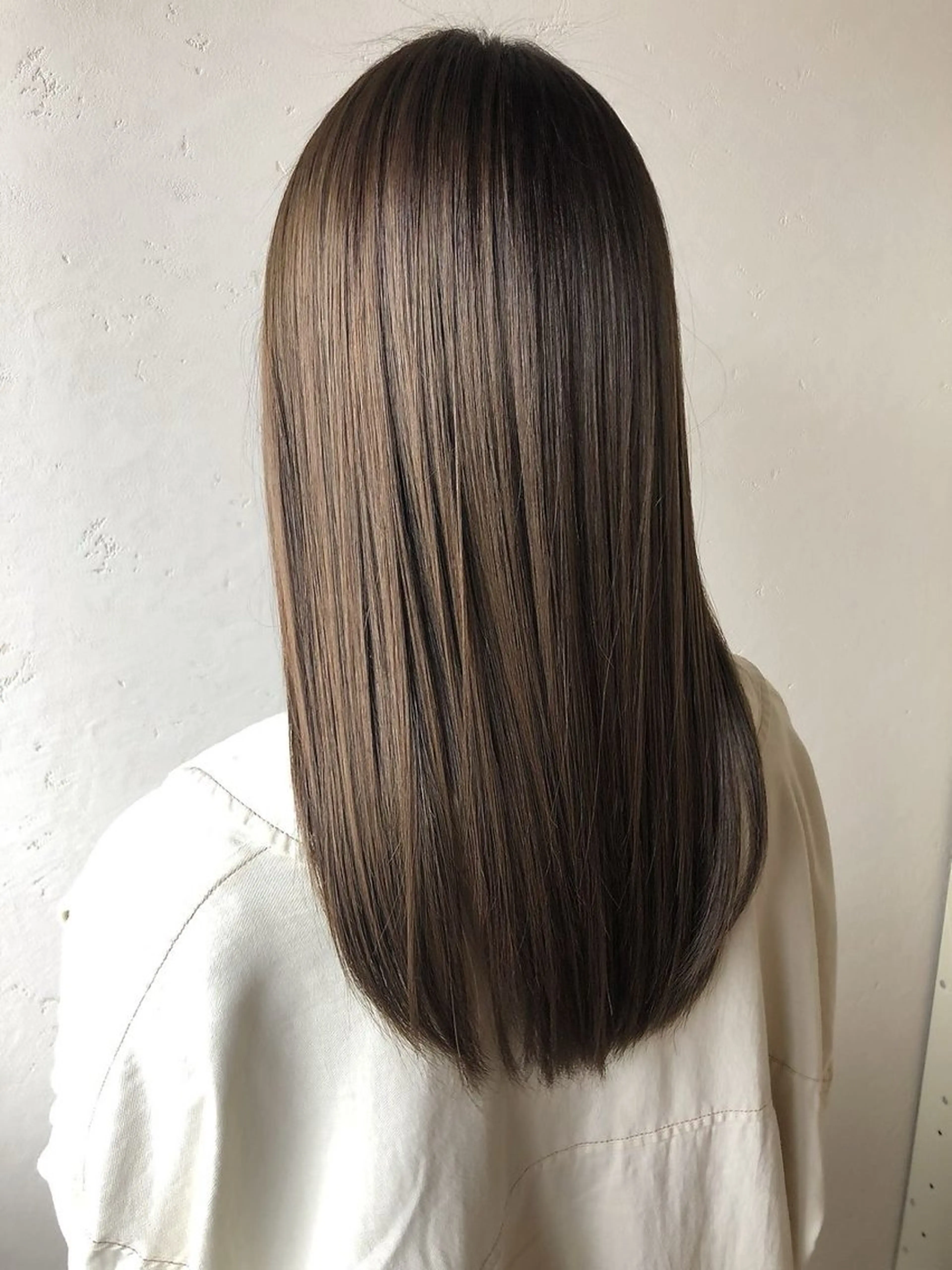 うねり広がりに.縮毛矯正+カット+トリートメント.の写真