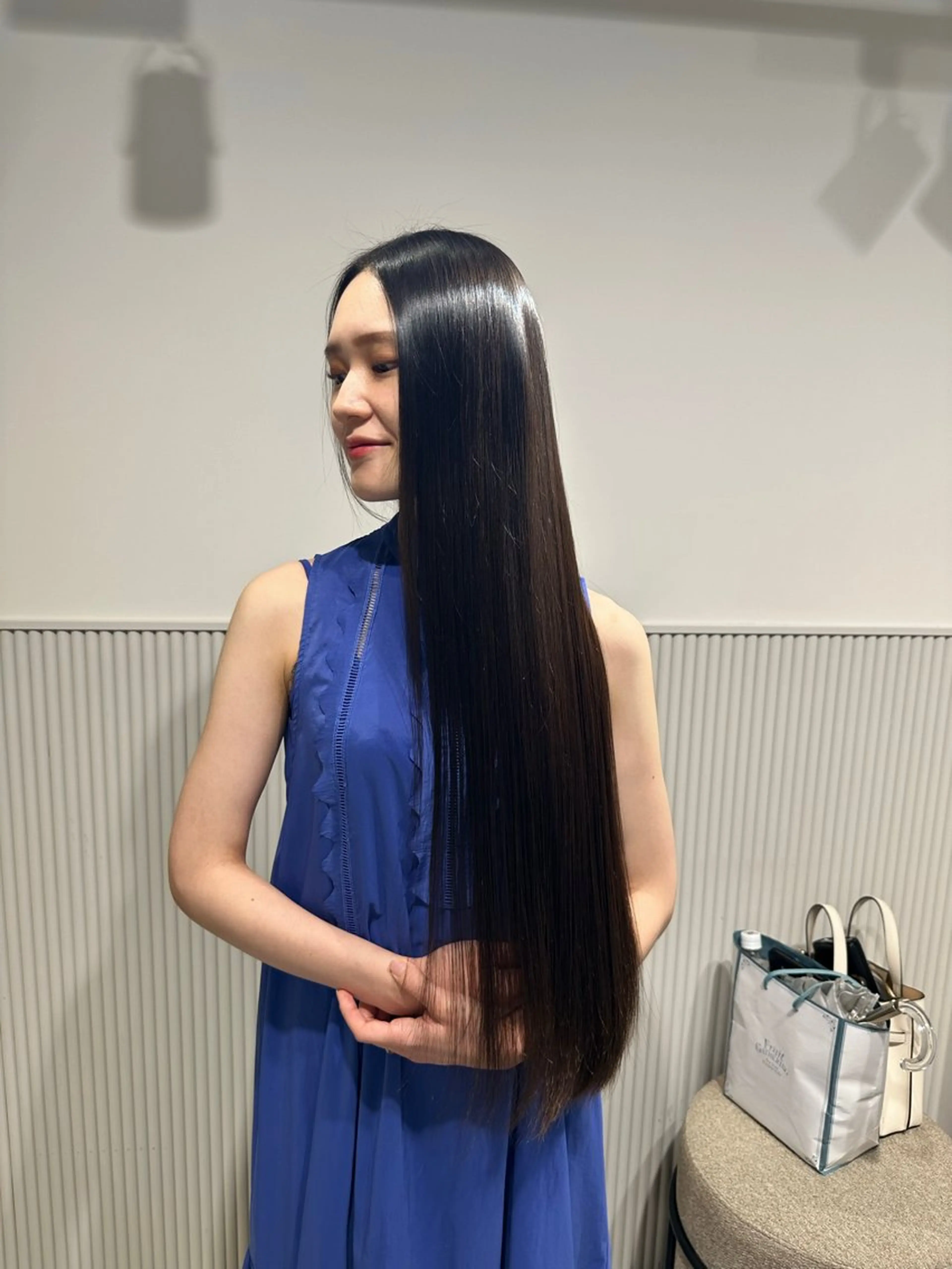 ロング 髪質改善 ロング 縮毛矯正 トリートメント 酸熱トリートメント 髪質改善/美髪師/ 田邊翔伍のヘアスタイル