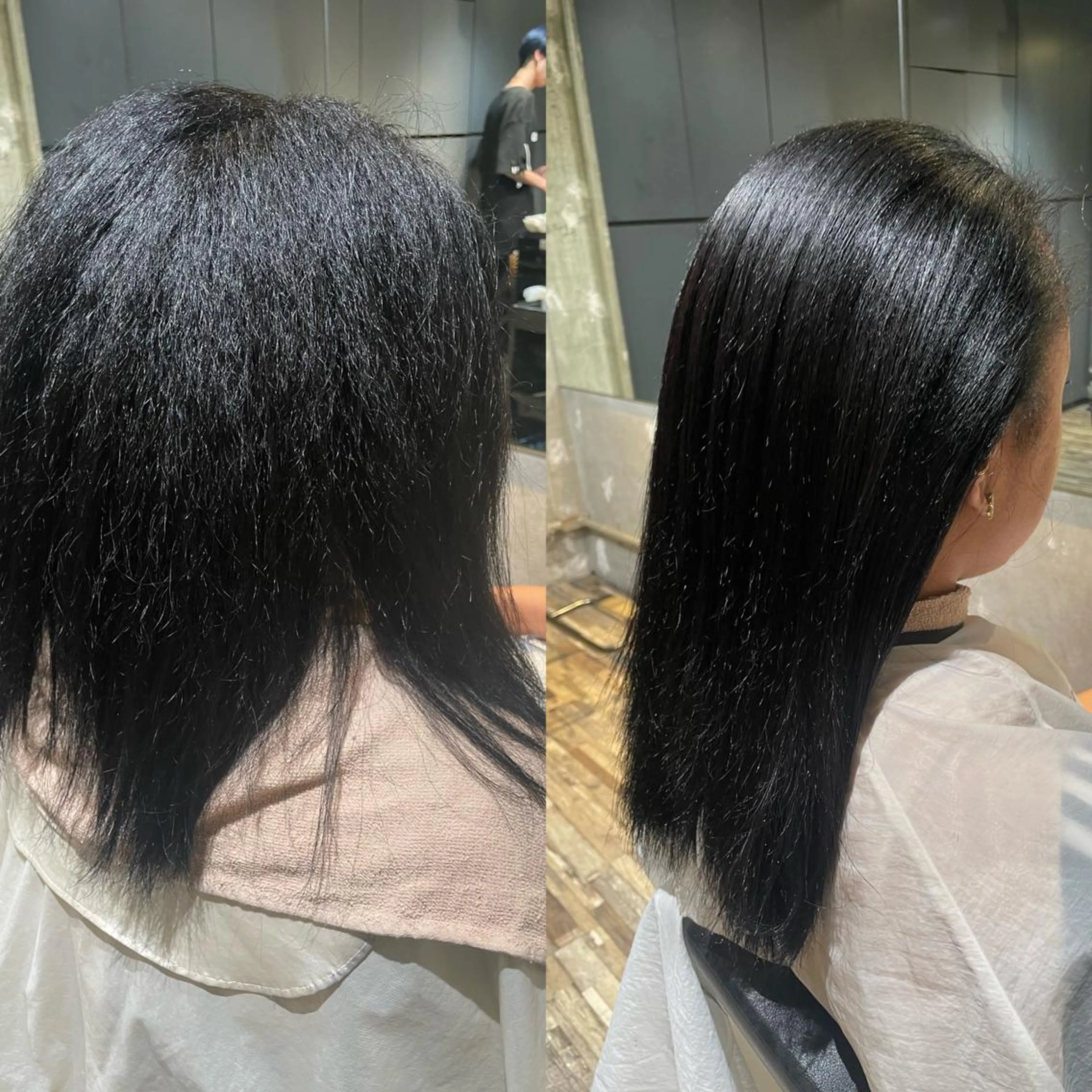 セミロング 縮毛矯正 ENORE表参道所属・田代 英里奈のヘアスタイル