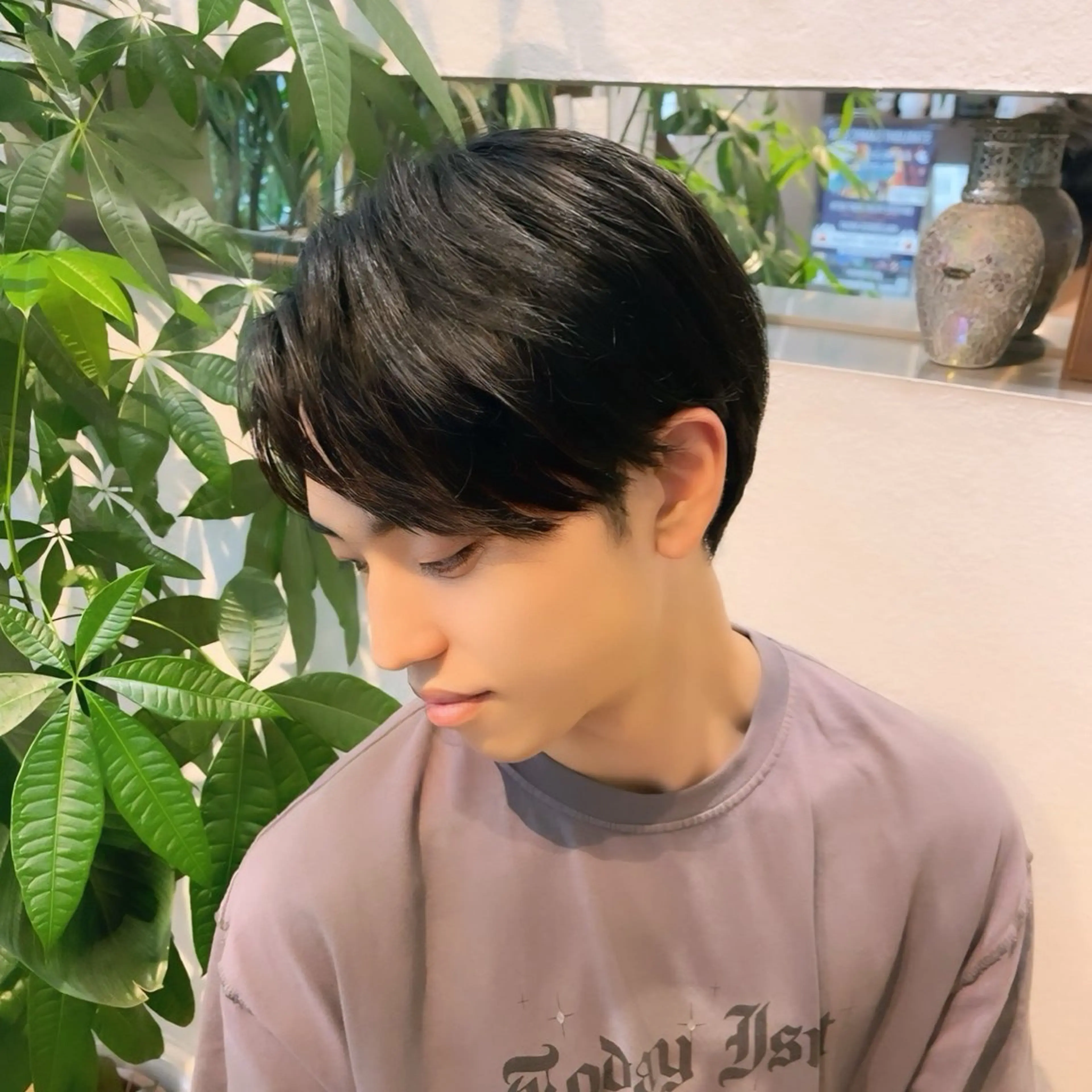 パーマ メンズ カット suzuka/透明感 カラー 美髪縮毛矯正のヘアスタイル