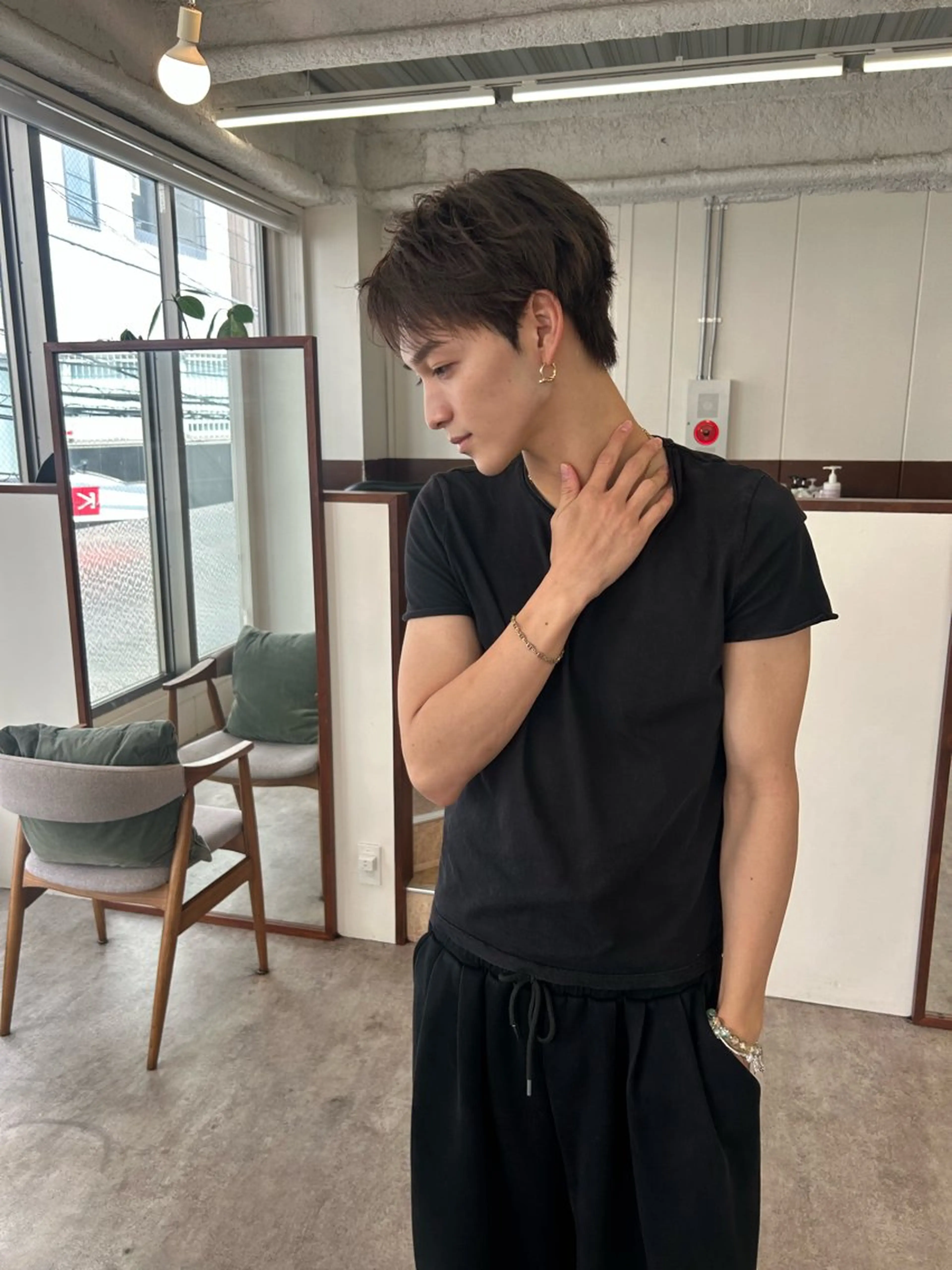 メンズ カット パーマ 横浜メンズ特化 田中リョウのヘアスタイル