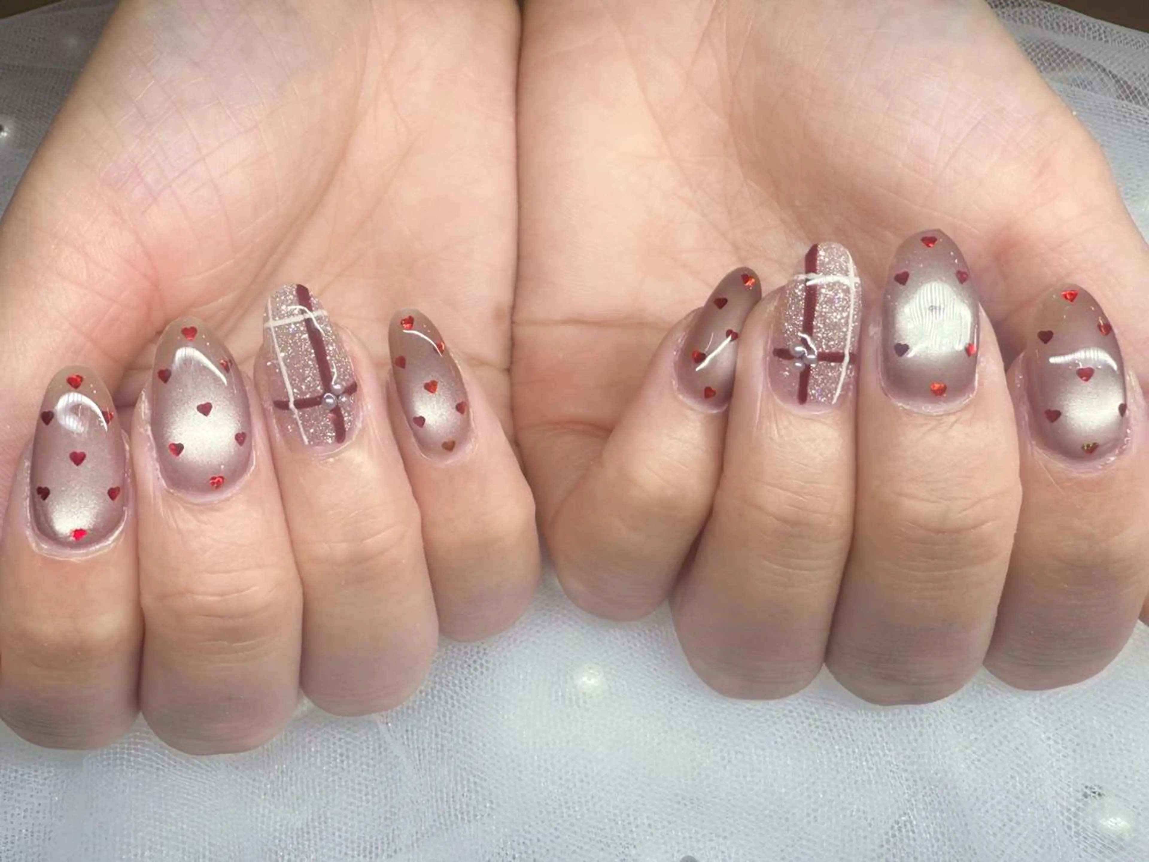 【オフなし】ワンホンネイルデザイン☆ Hand Gel 平日¥7980～￥8980/土日祝\8480~\9480の写真