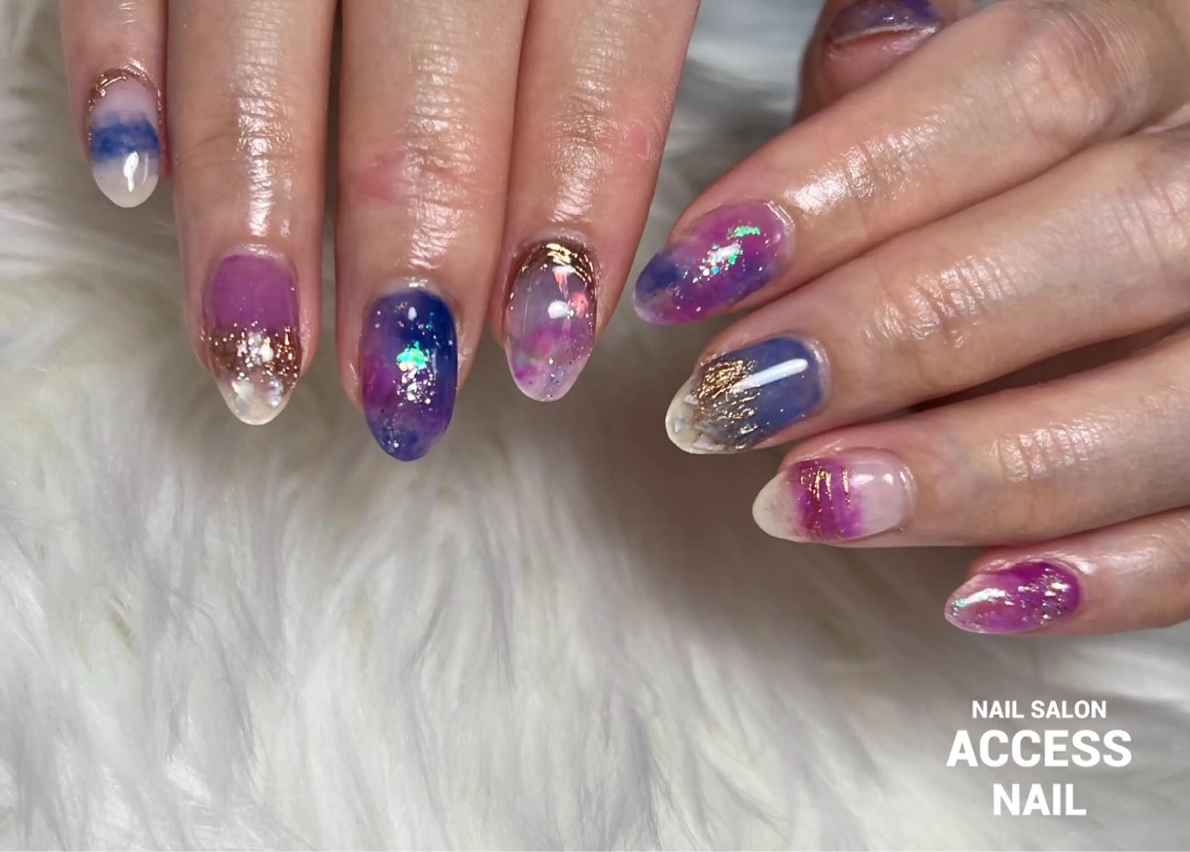 ネイル access nailのネイルデザイン