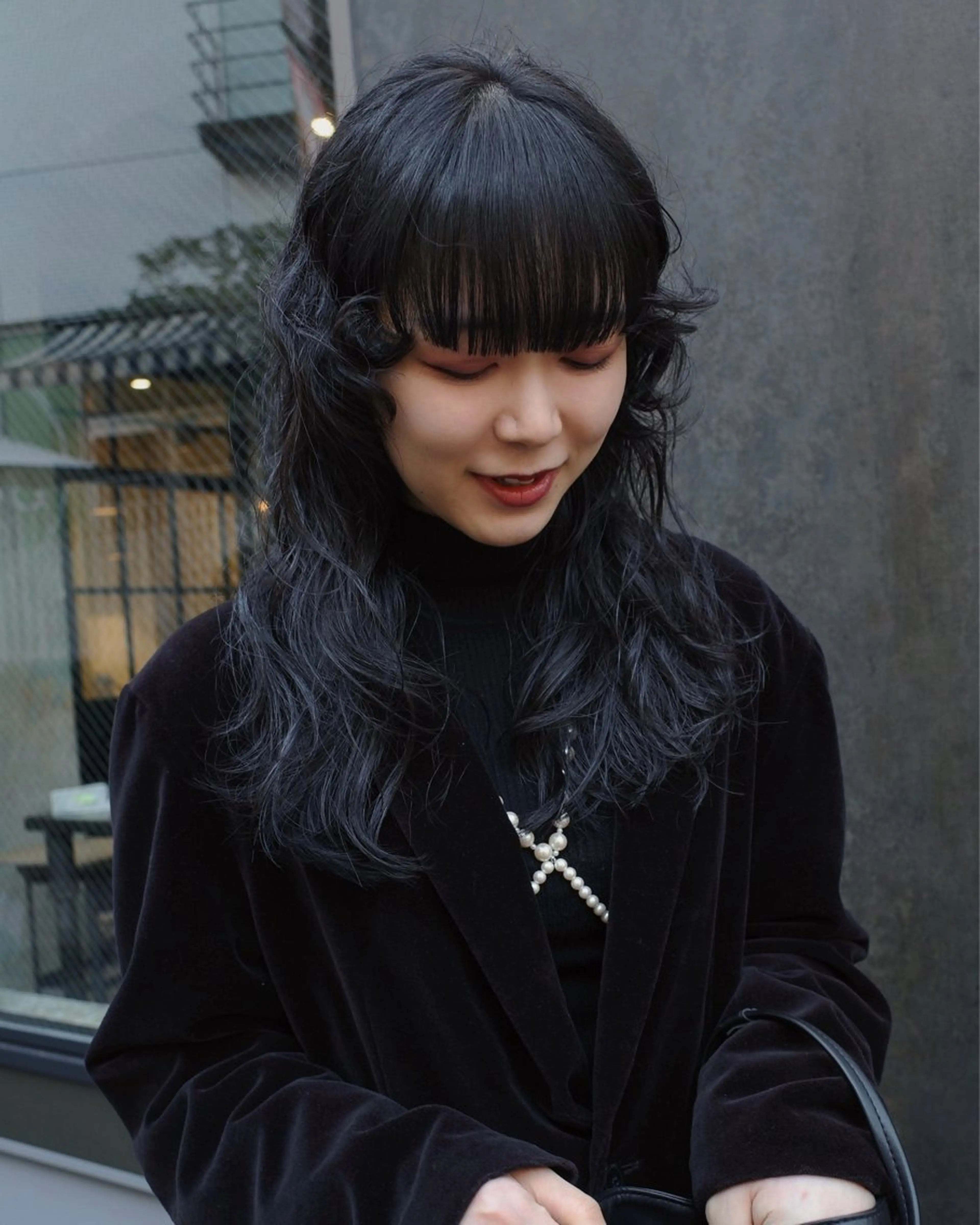 セミロング パーマ カット パーマ レイヤー/パーマ /ウルフ/nabeのヘアスタイル