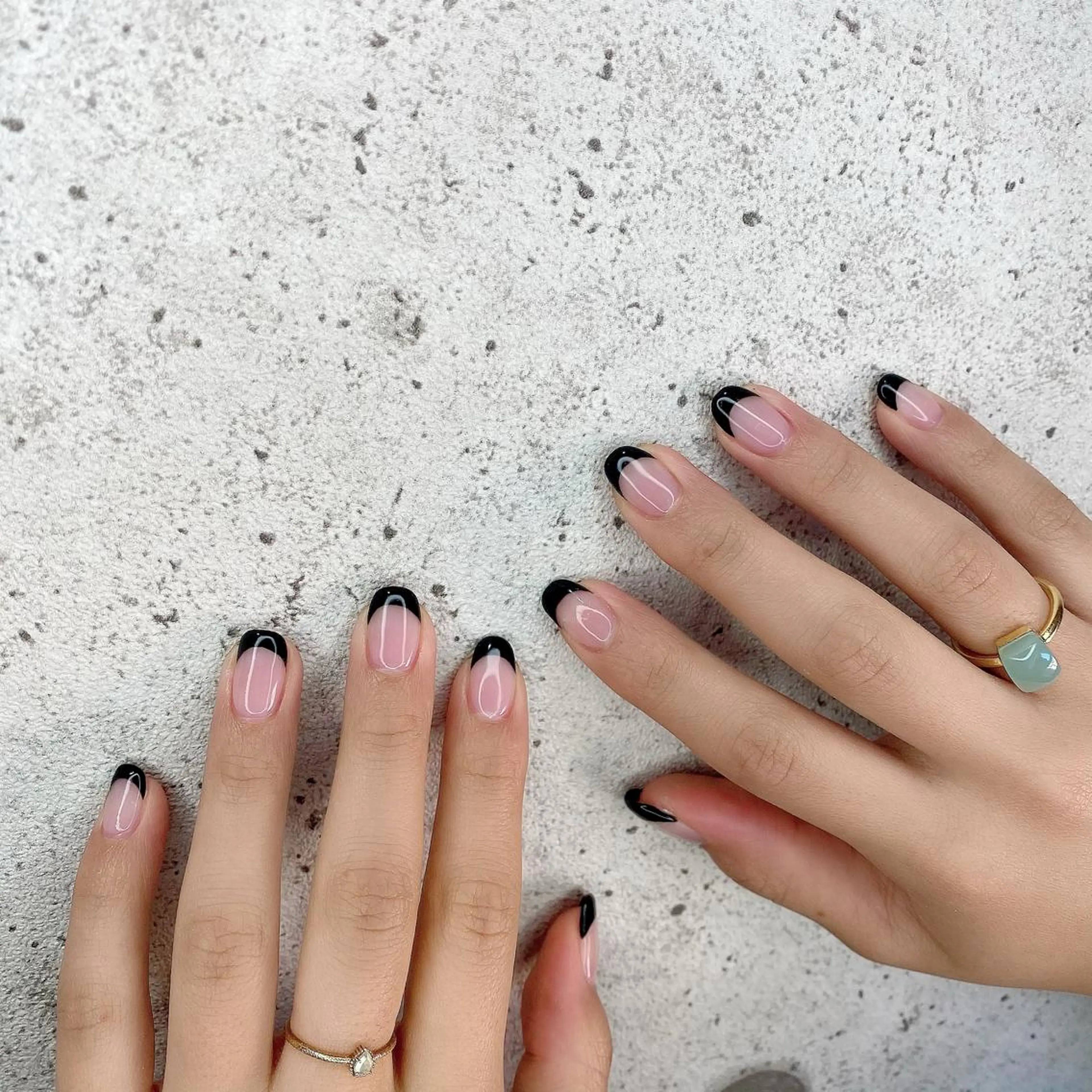 ミディアム カラー パーマ ヘアアレンジ メンズ キッズ ネイル マツエク・マツパ フレンチネイル ジェルネイル パラジェル Salon Ｋのネイルデザイン