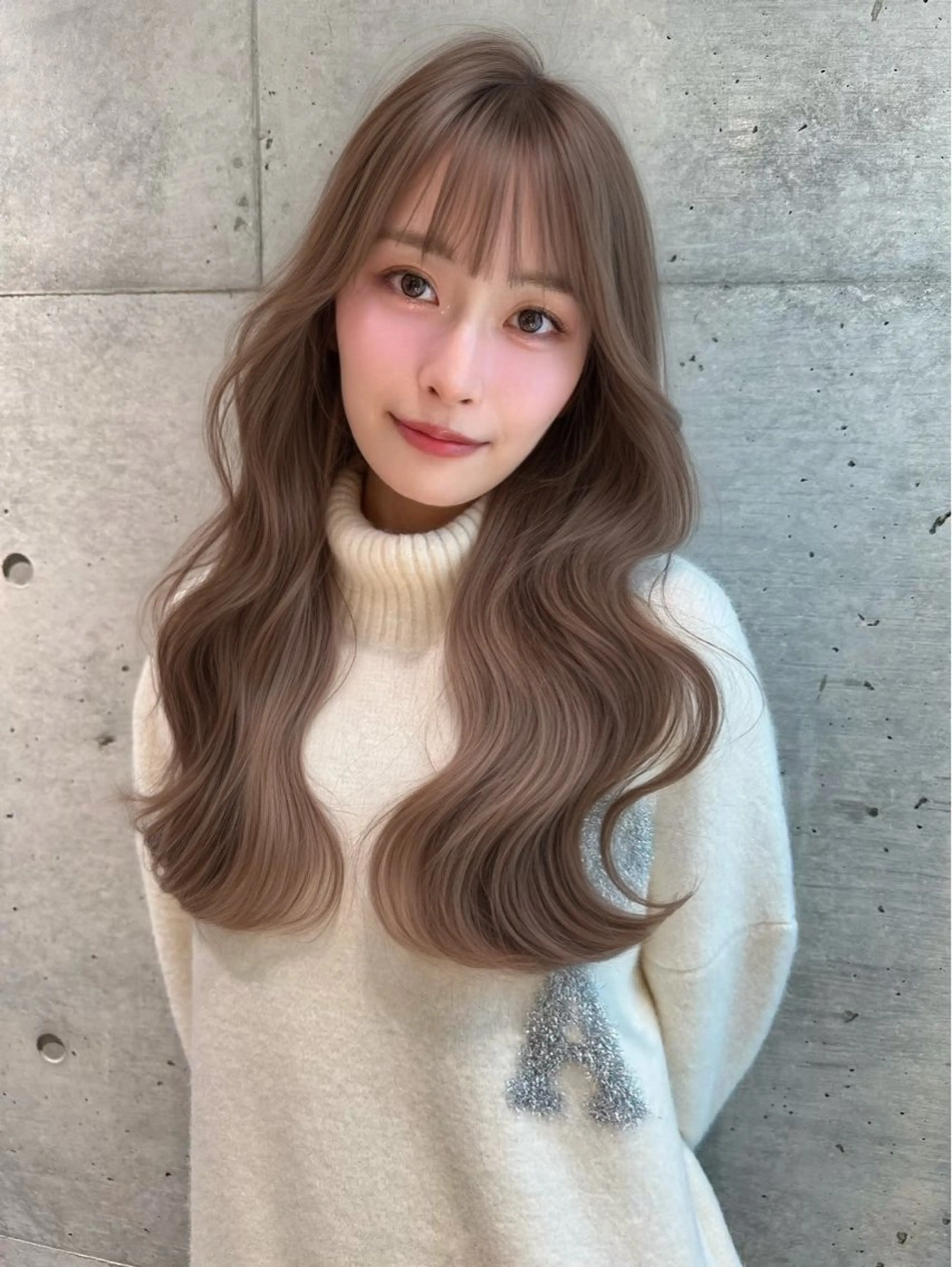 カラー ヘアカラー トリートメント Lond  ulu所属・ハセ/韓国ヘア / lond uluのヘアスタイル