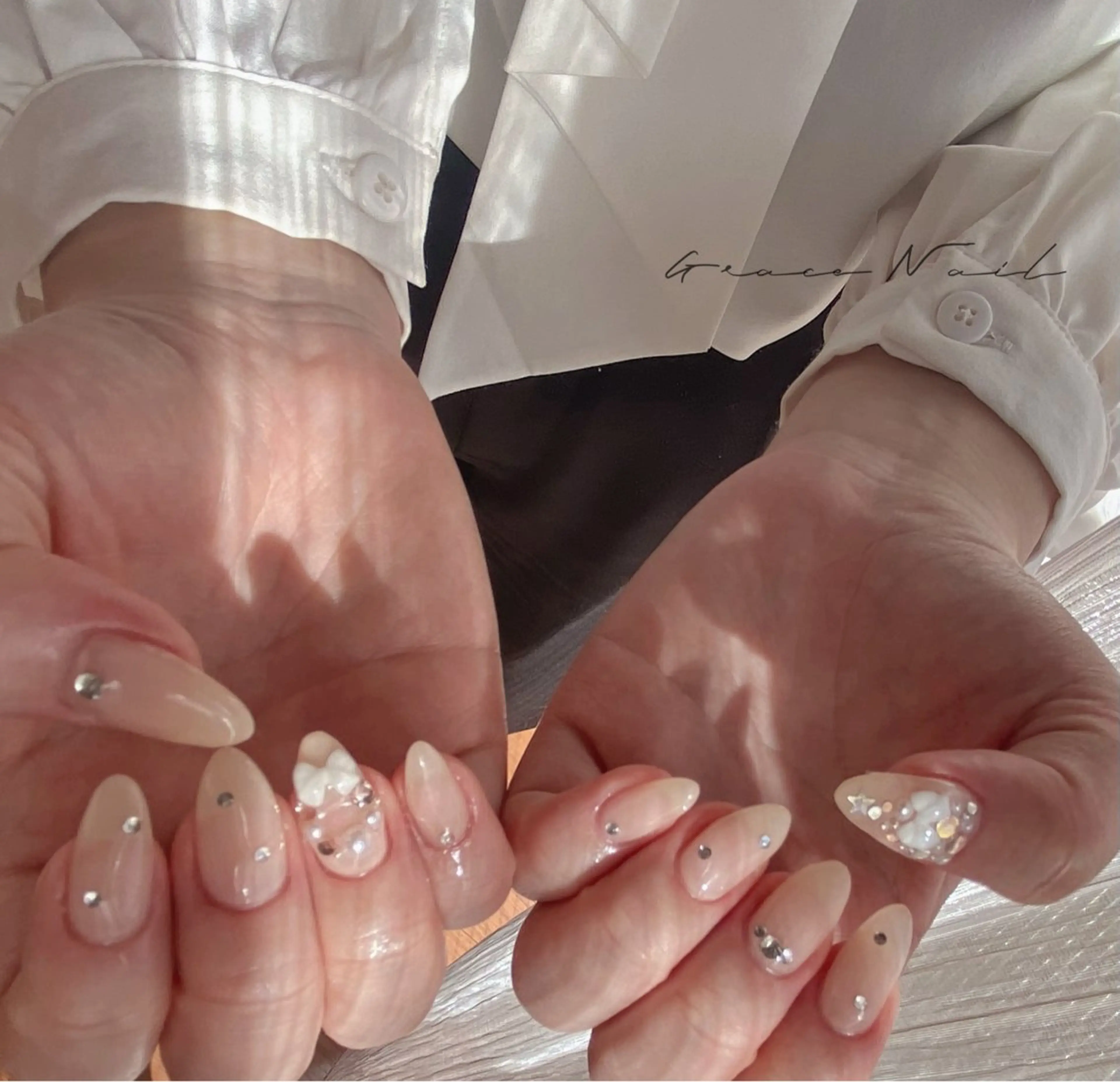 ネイル ハンドネイル ☆*。Grace Nail。*☆のネイルデザイン