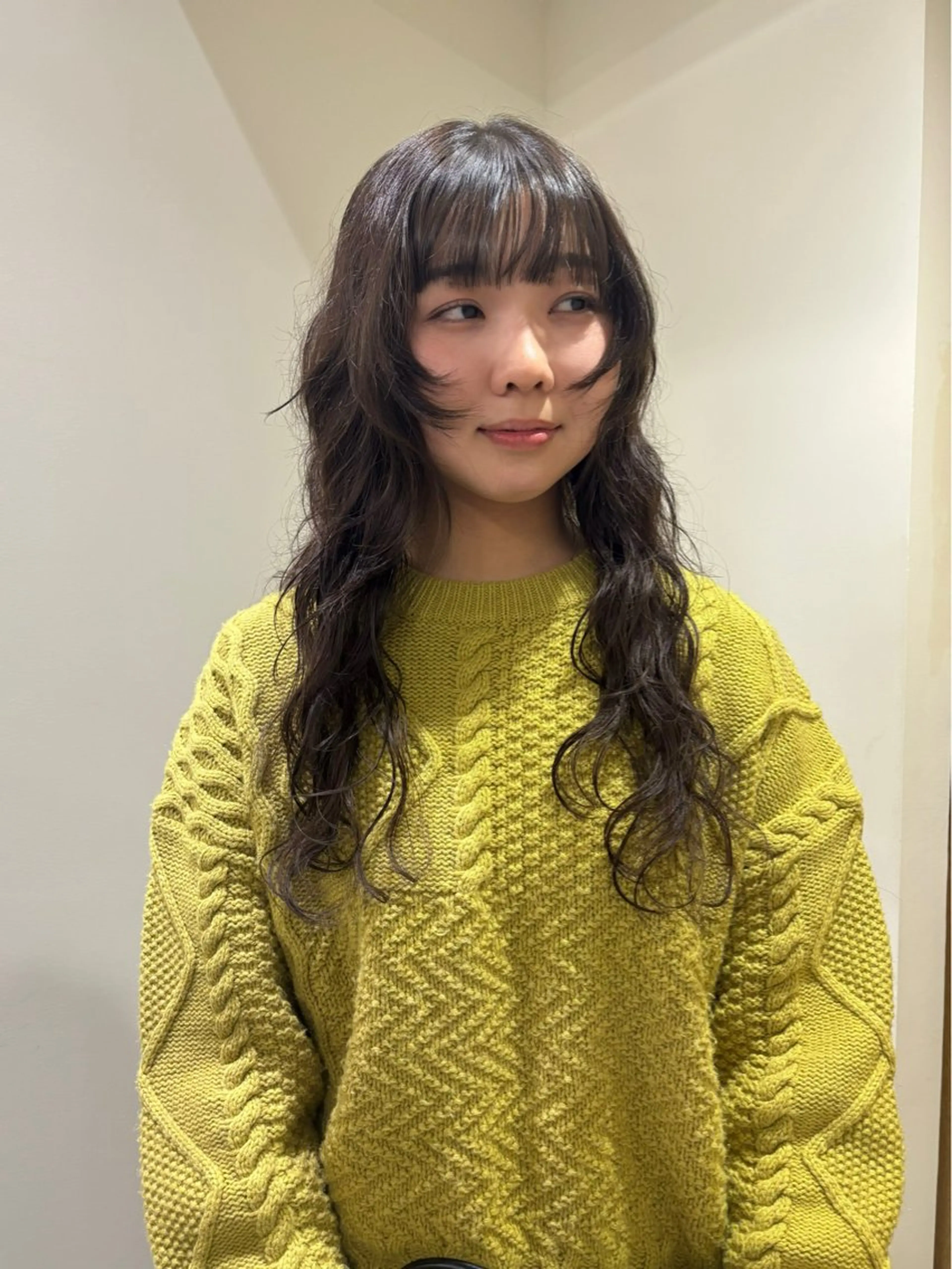 ロング カット ヘアカラー トリートメント natsuki /HUIのヘアスタイル