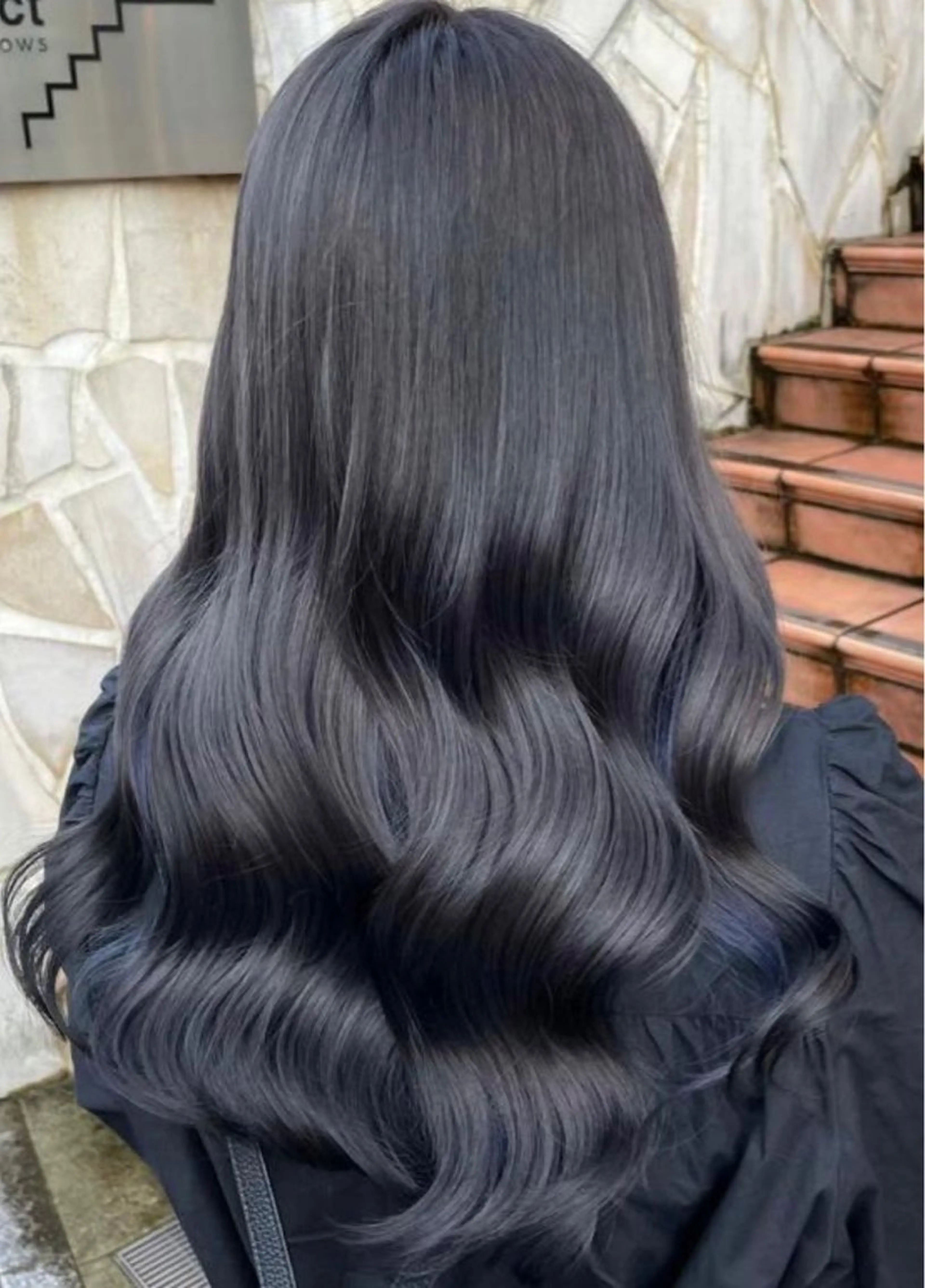 ミディアム カラー ブリーチ ケアブリーチ ダブルカラー インナーカラー ボブ 艶髪ケア特化✨ トワのヘアスタイル