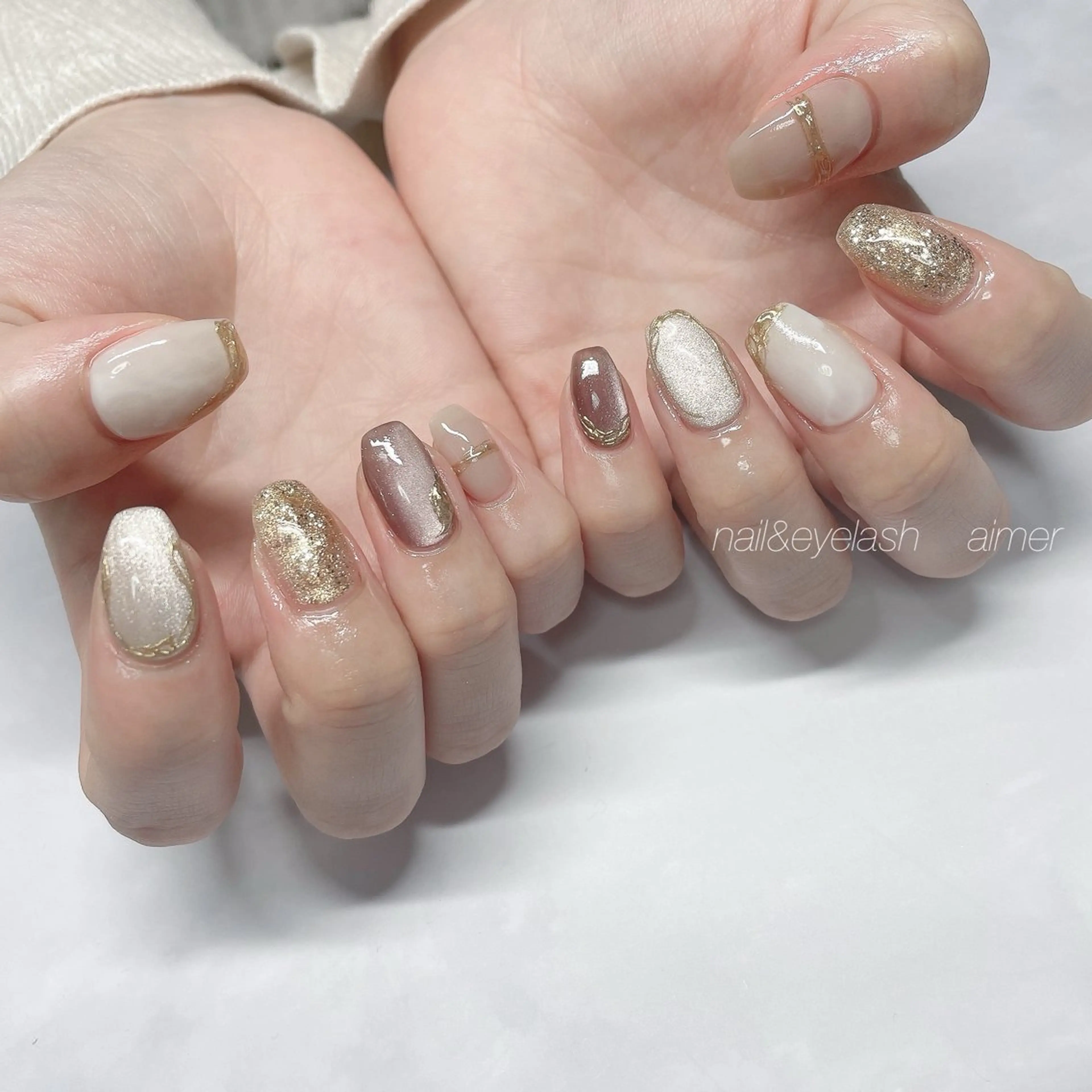 ネイル nail&eye aimerのマツエク・マツパデザイン