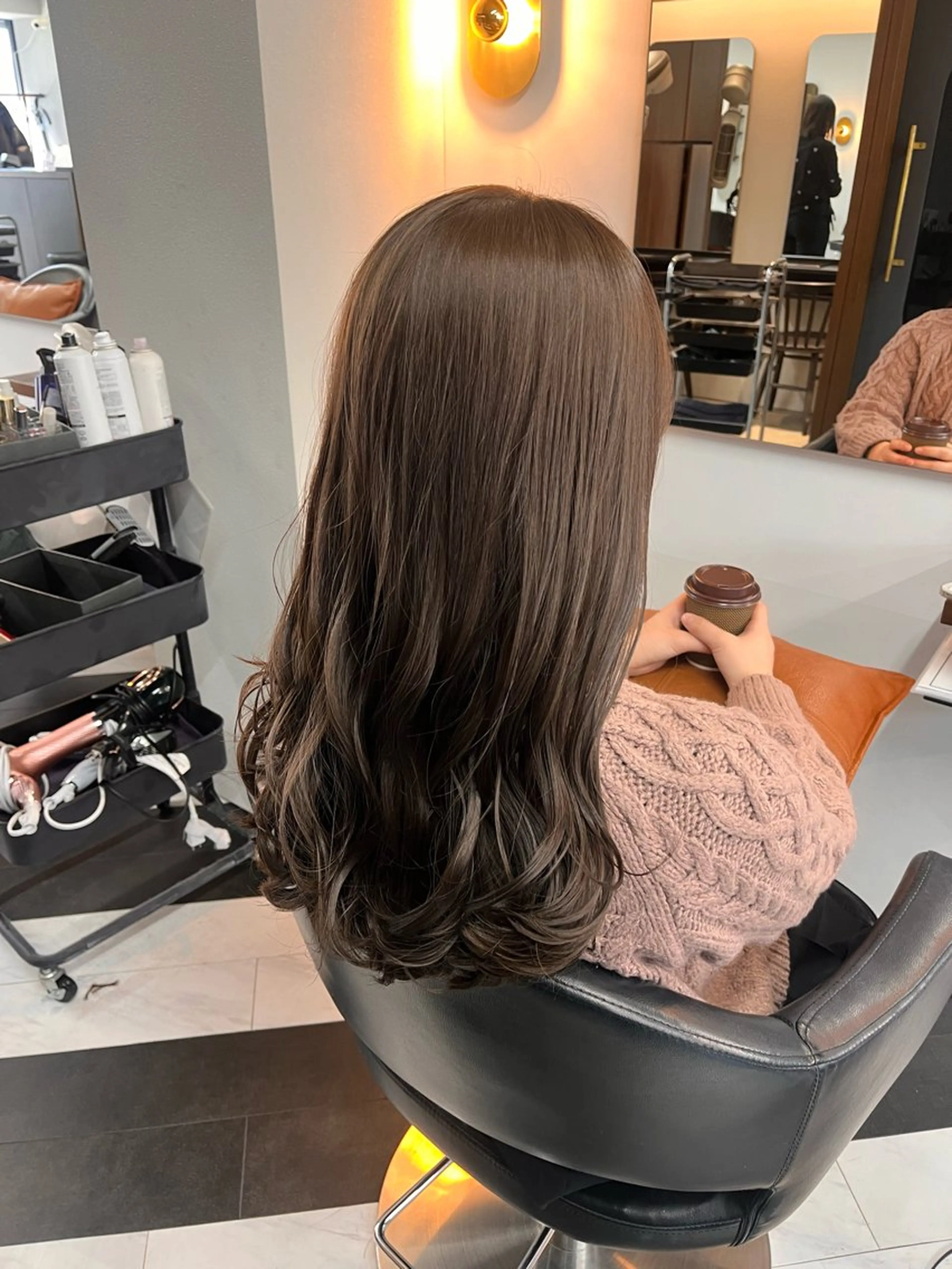 ミディアム カラー 💫似合わせカット 💫かずはのヘアスタイル