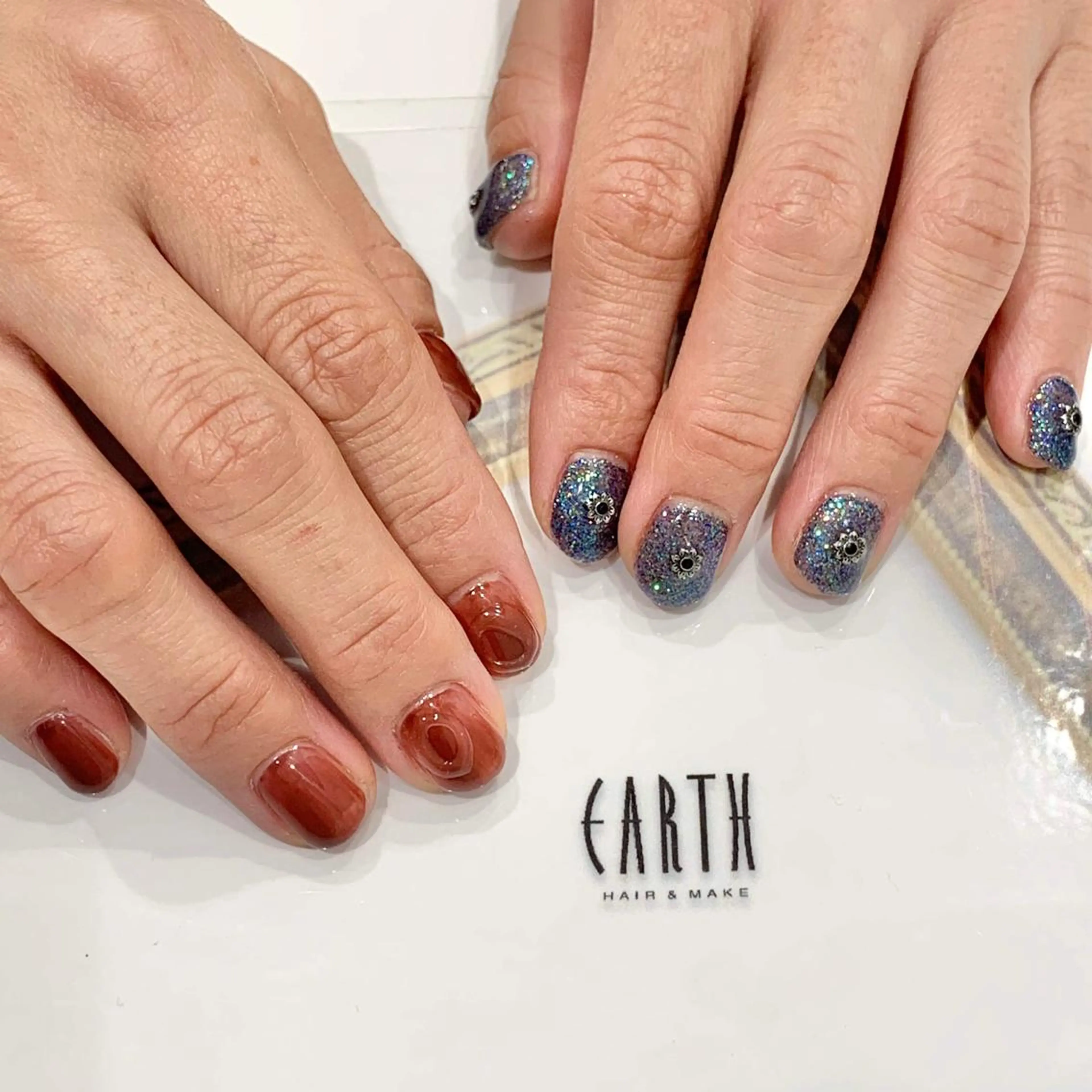 ネイル ハンドネイル 佐藤 まりえのネイルデザイン