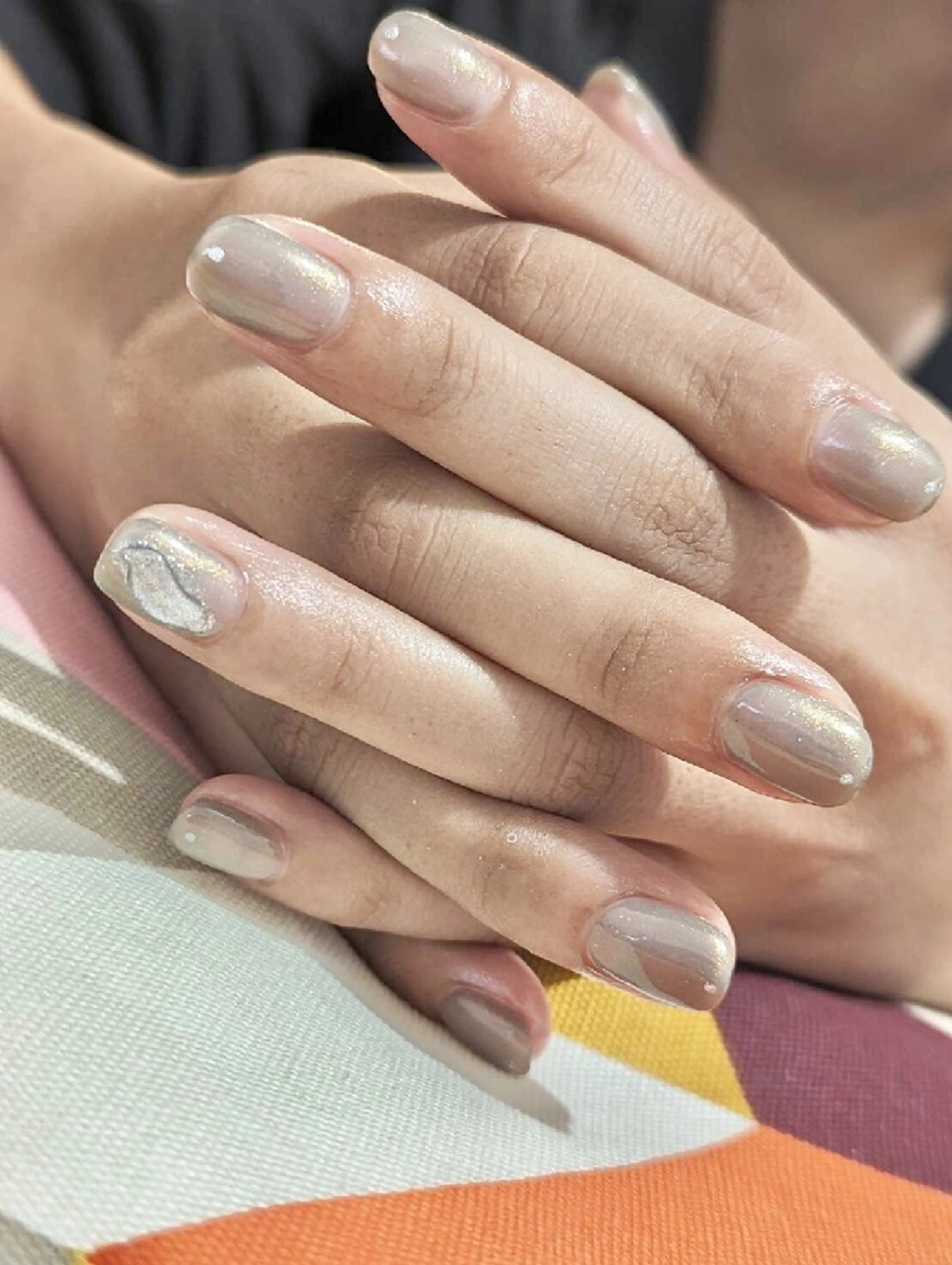 ネイル ニュアンスネイル VIBLISS福岡店 yurichanのネイルデザイン