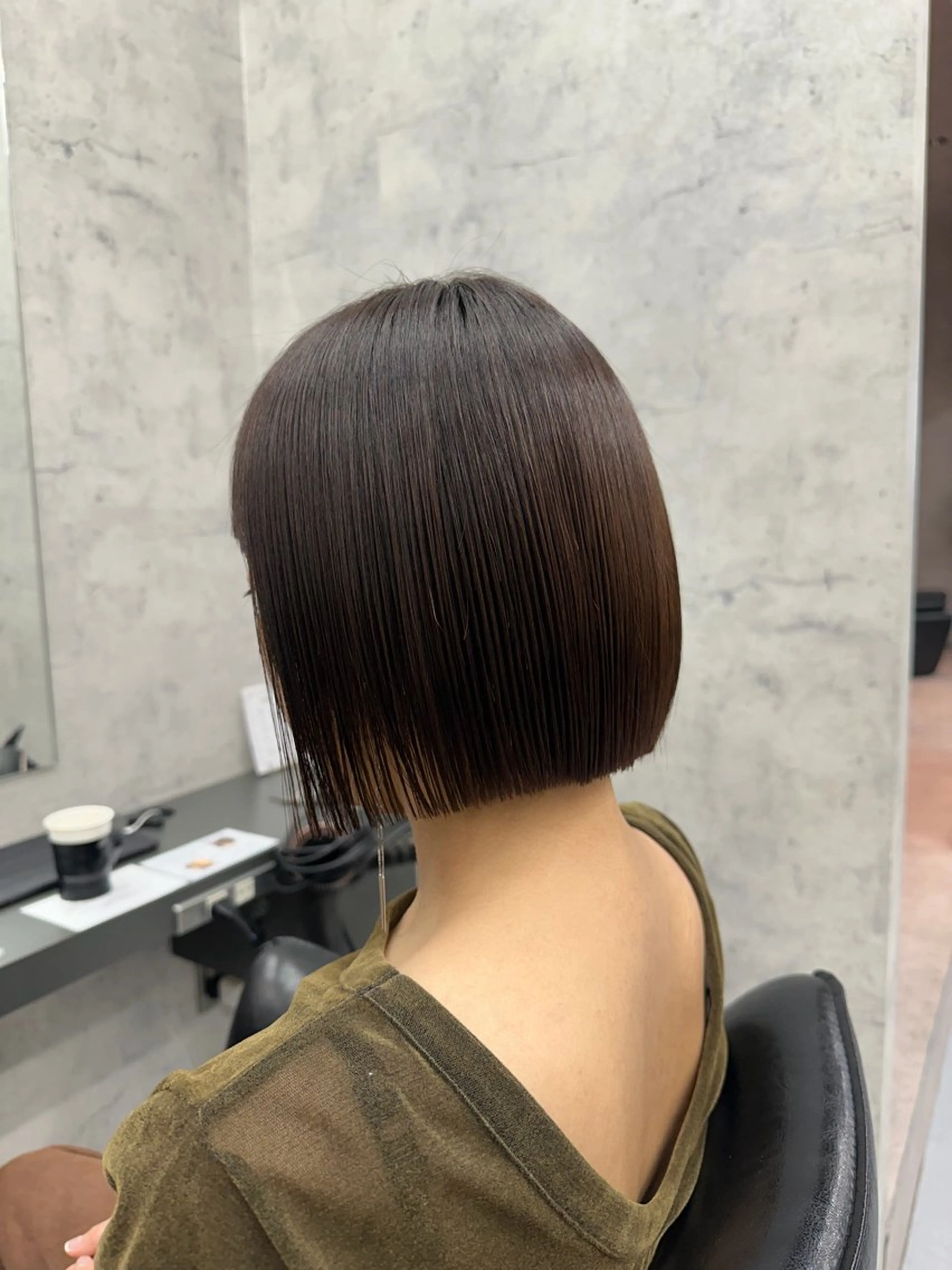 ショート カラー Misora/ボブ/ レイヤー/艶カラーのヘアスタイル