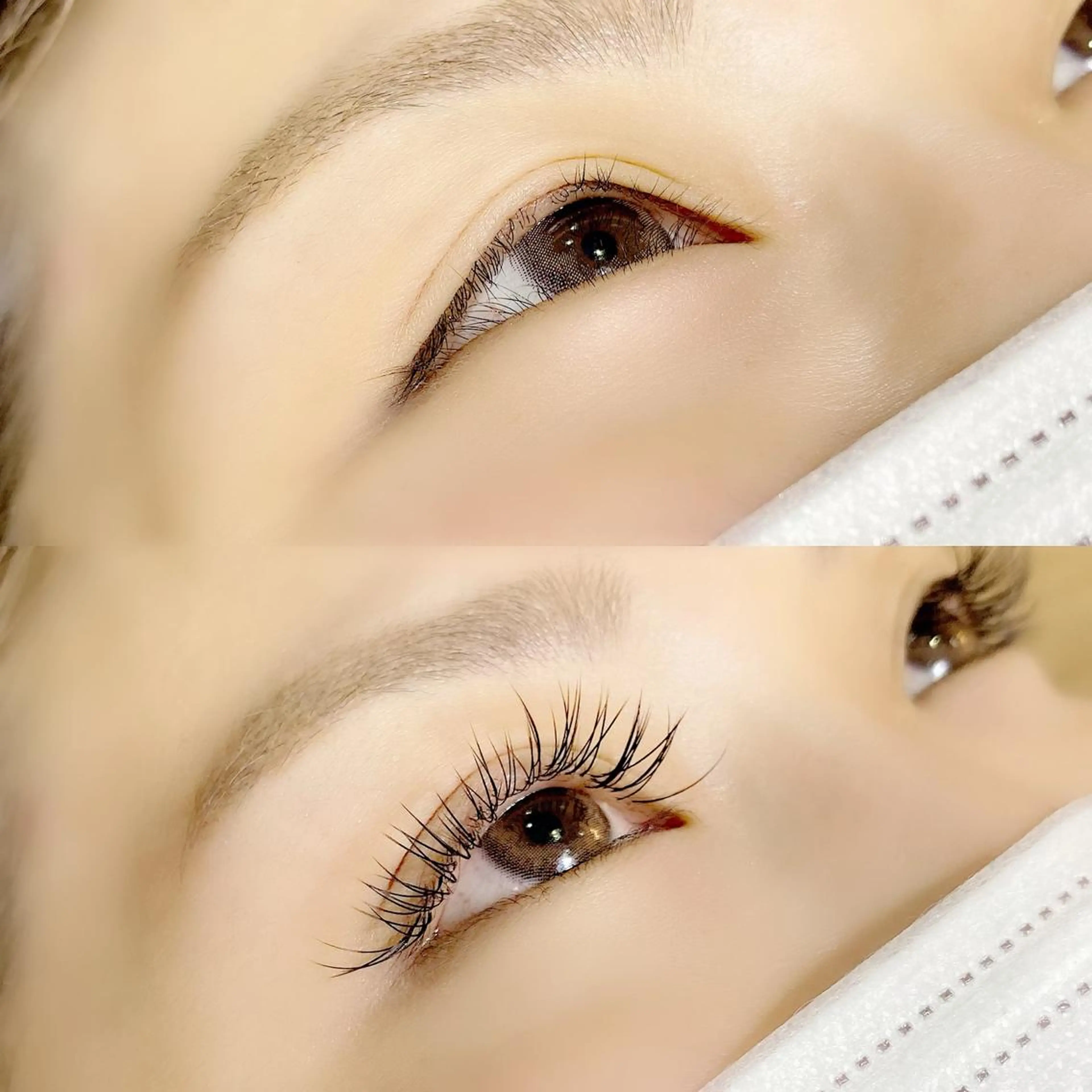 マツエク・マツパ フラットラッシュ 山田 莉沙のマツエク・マツパデザイン