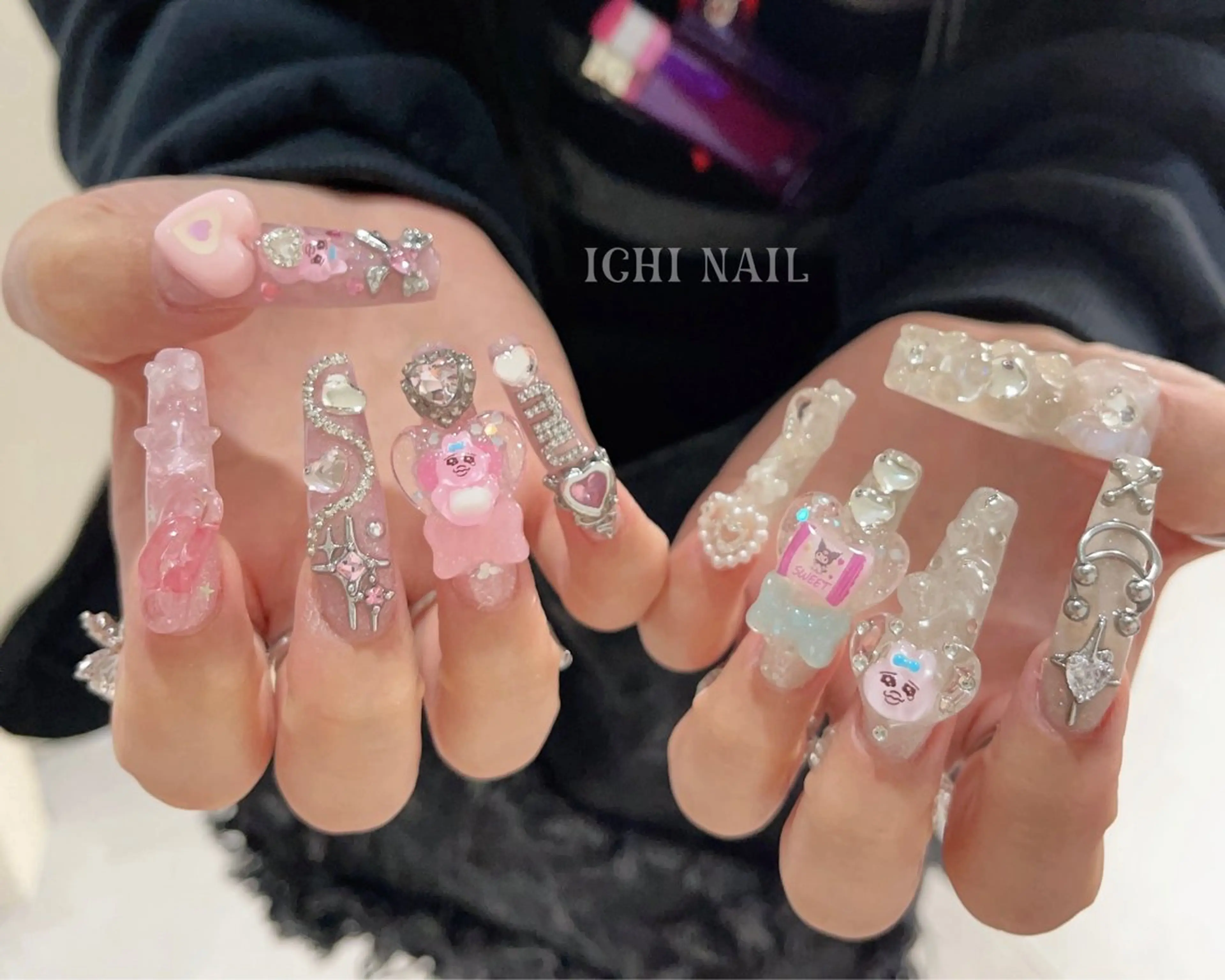 【チップ長さだし】🦄10本持込やり放題✨MAX🧸の写真