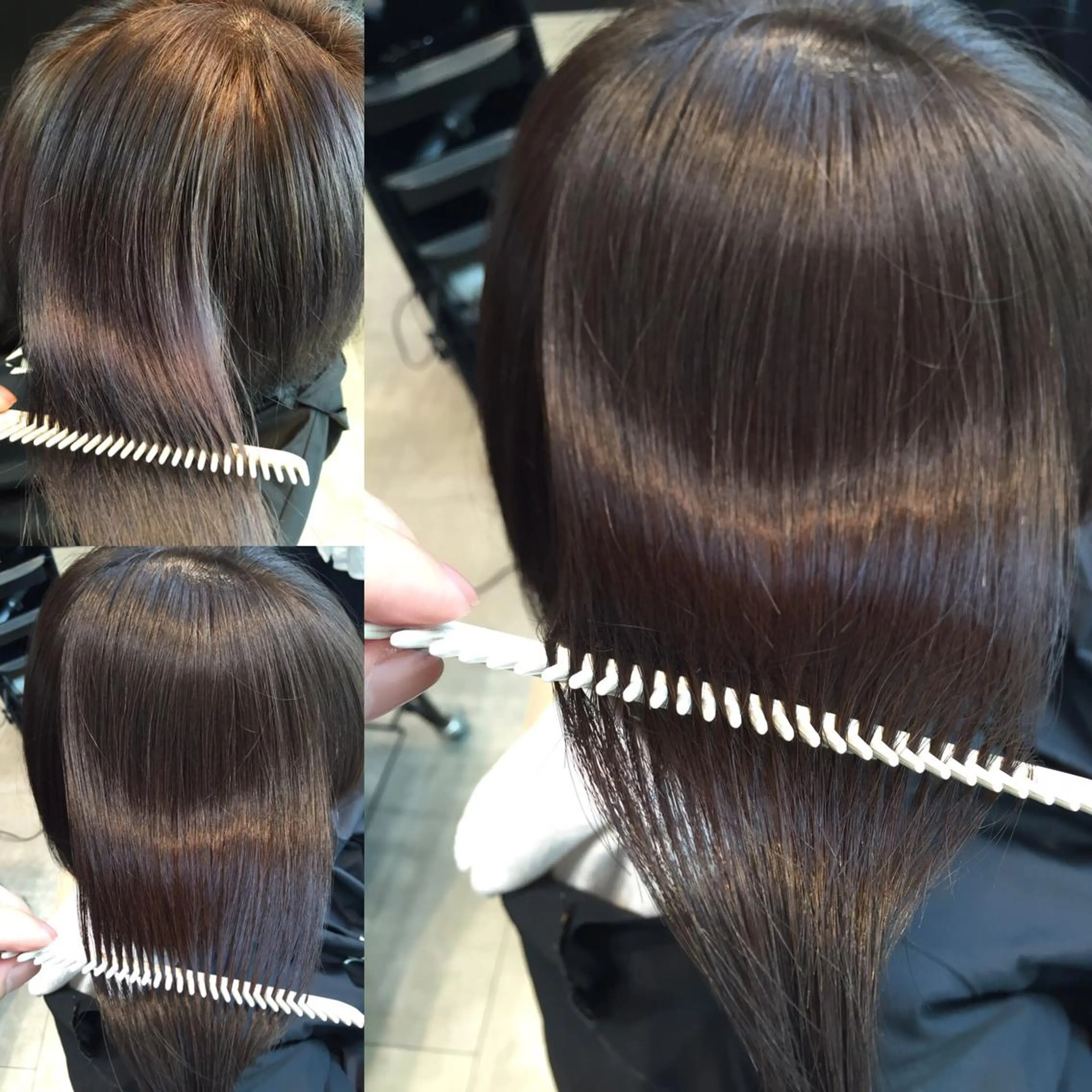 ミディアム カラー イルミナカラー Re:ta KANZOのヘアスタイル