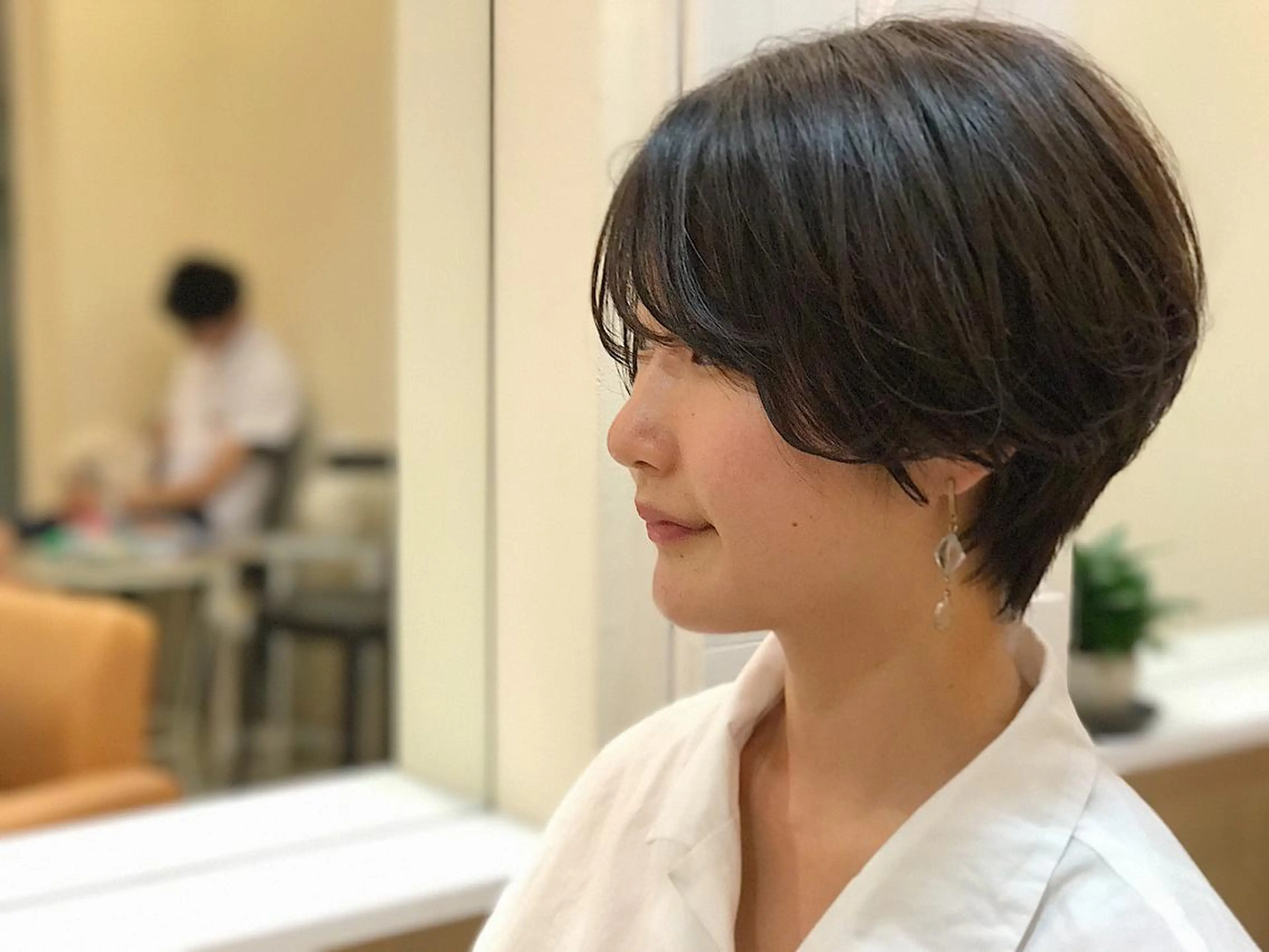 ショート ハンサムショート ショートヘア Lond enikaのヘアスタイル